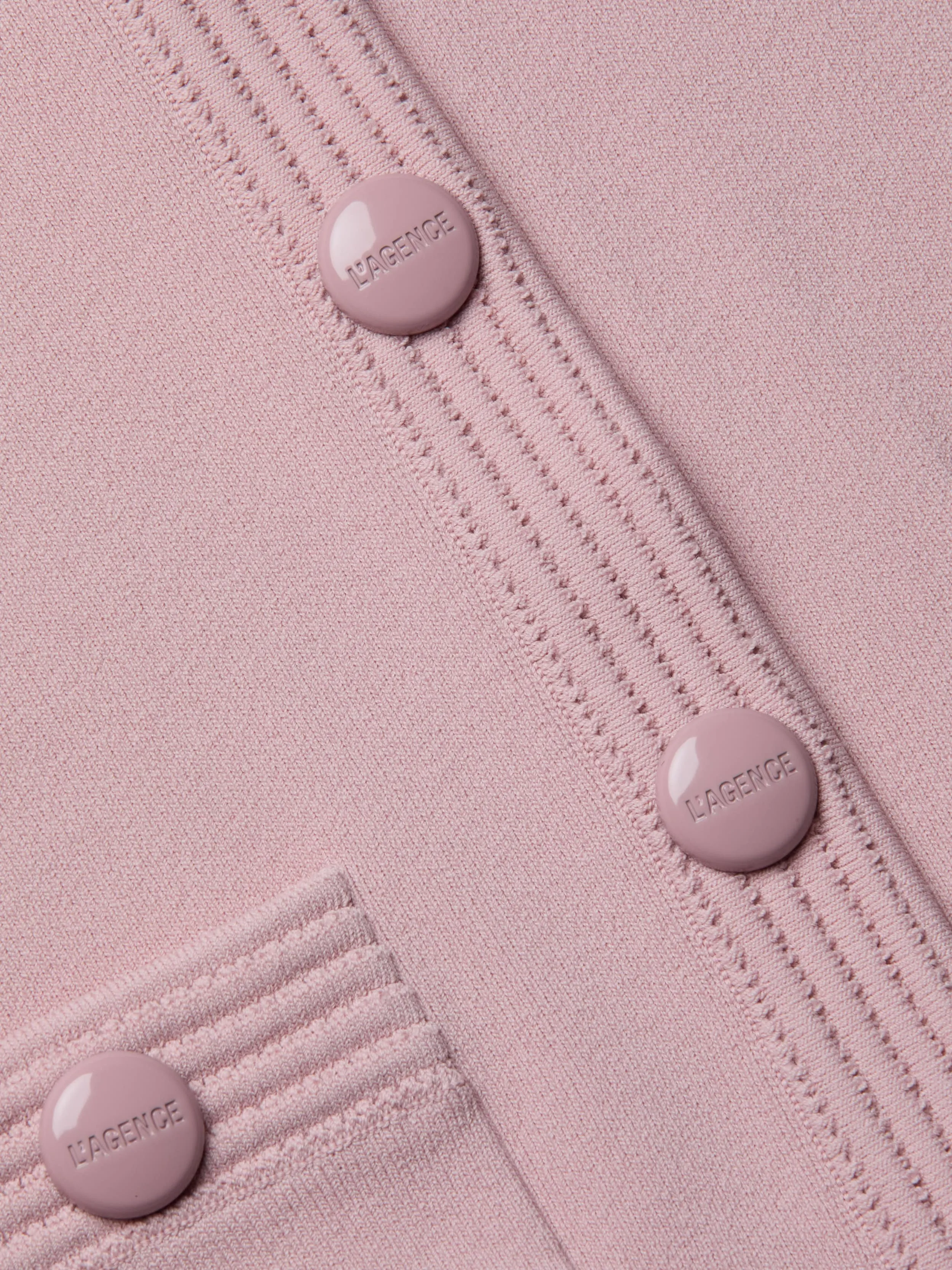 Patsy Cropped Cardigan sold by L'AGENCE product image thumbnail 5