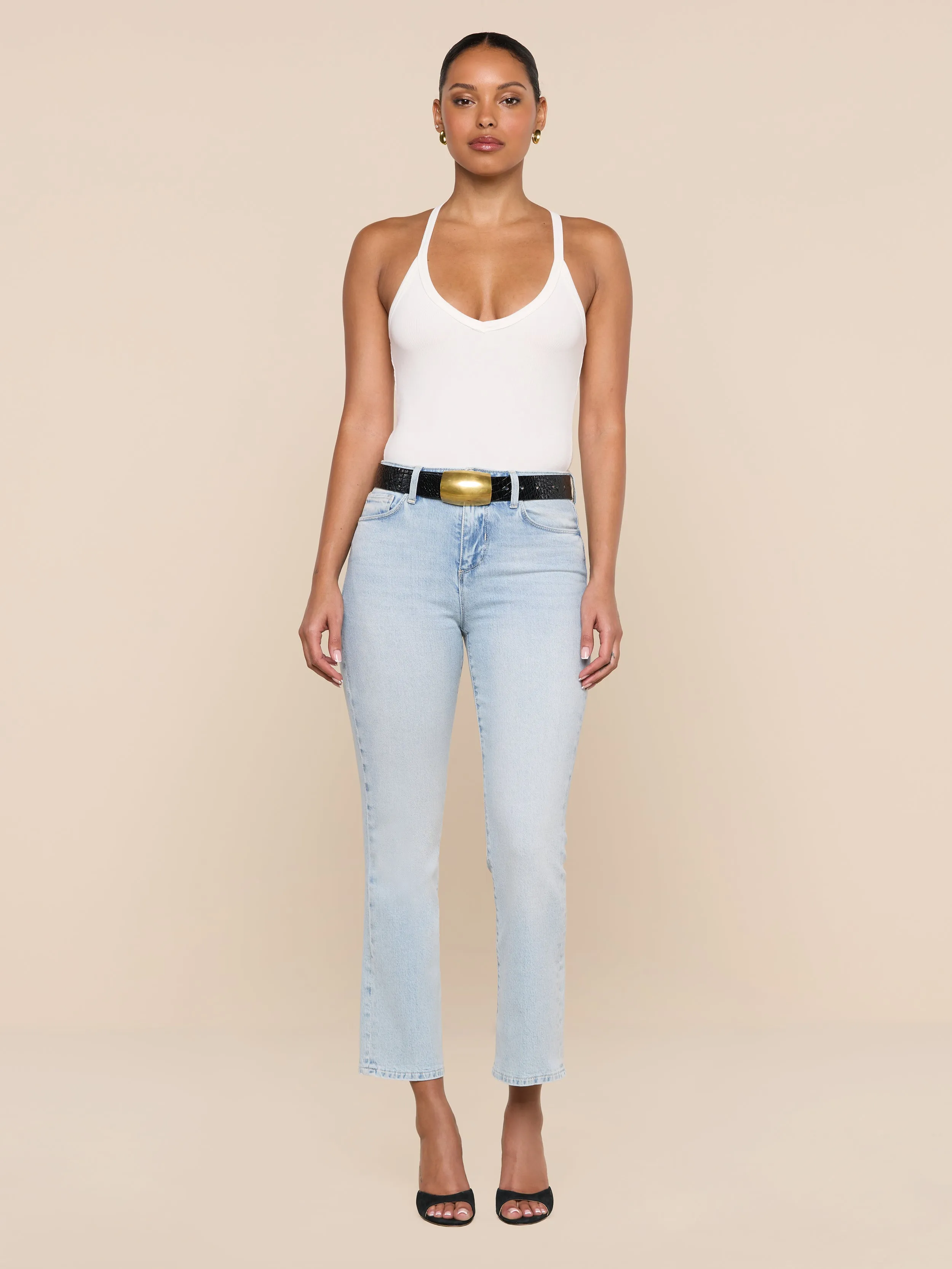 Wrenna Racerback Bodysuit sold by L'AGENCE product image thumbnail 4