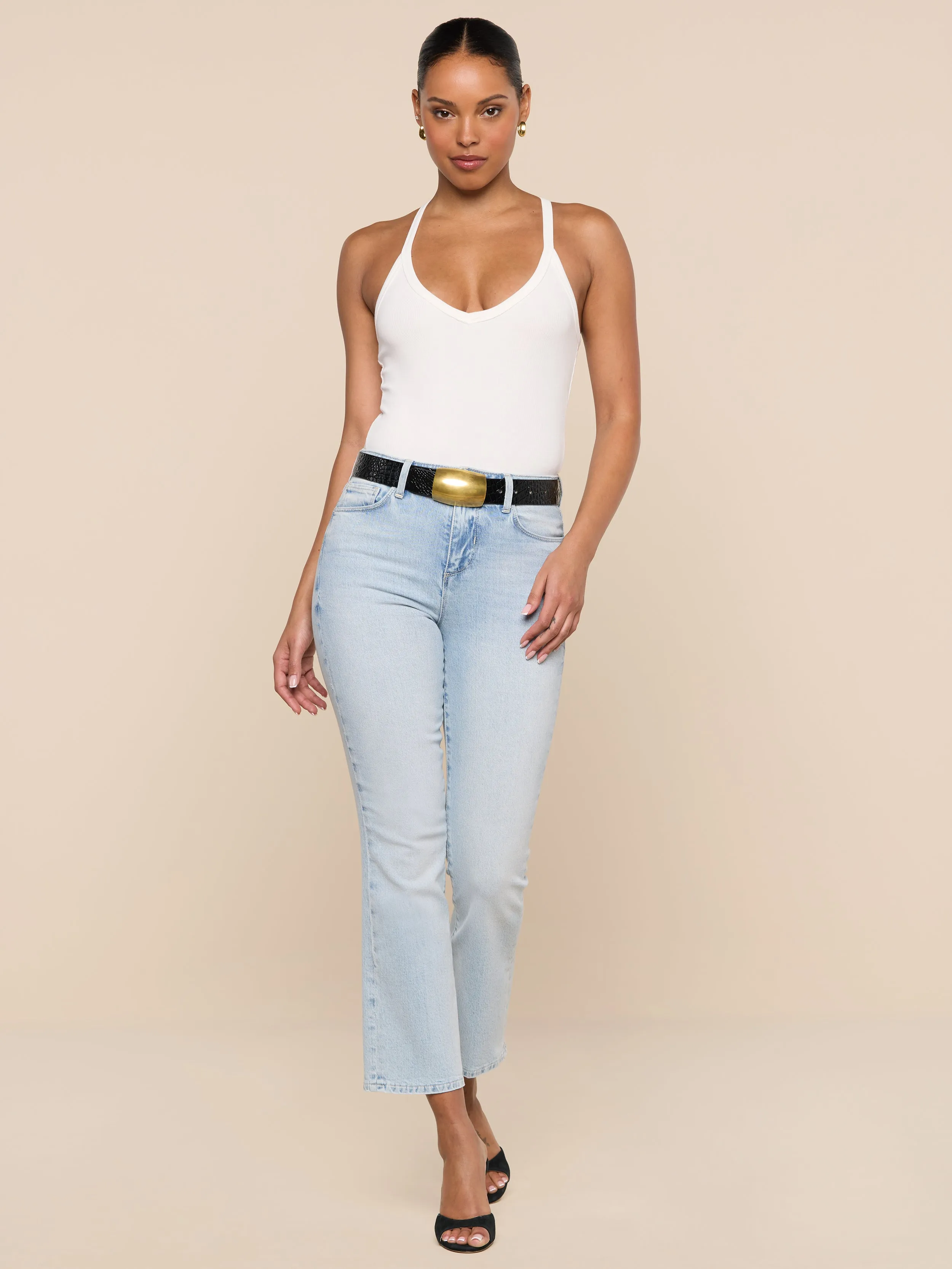 Wrenna Racerback Bodysuit sold by L'AGENCE product image thumbnail 5