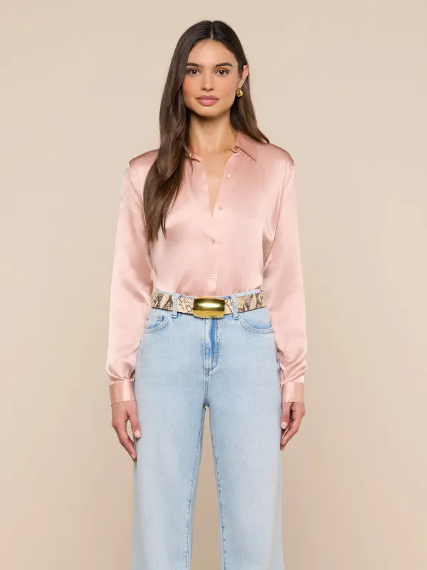 Tyler Silk Blouse made by L'AGENCE