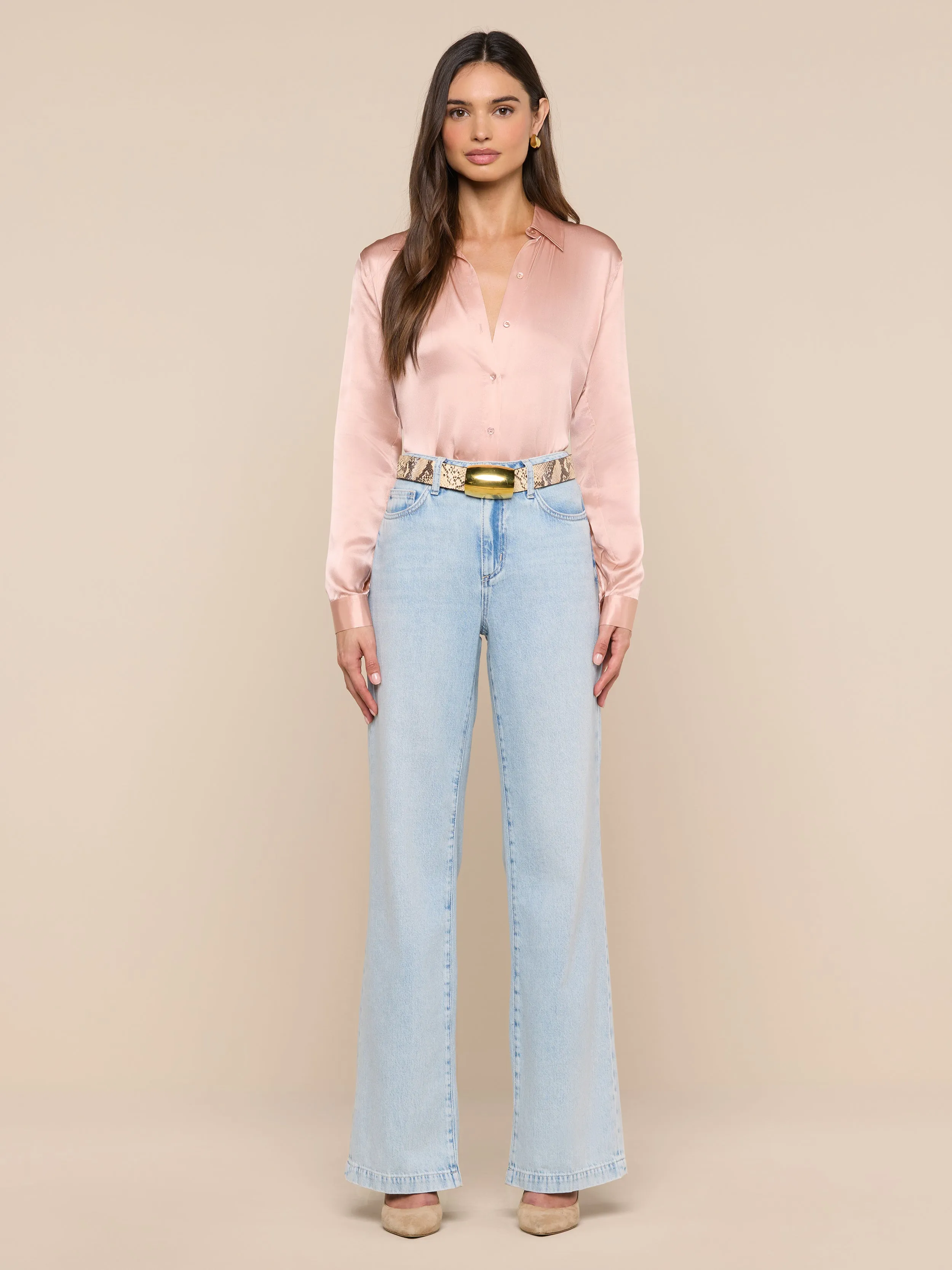 Tyler Silk Blouse sold by L'AGENCE product image thumbnail 5