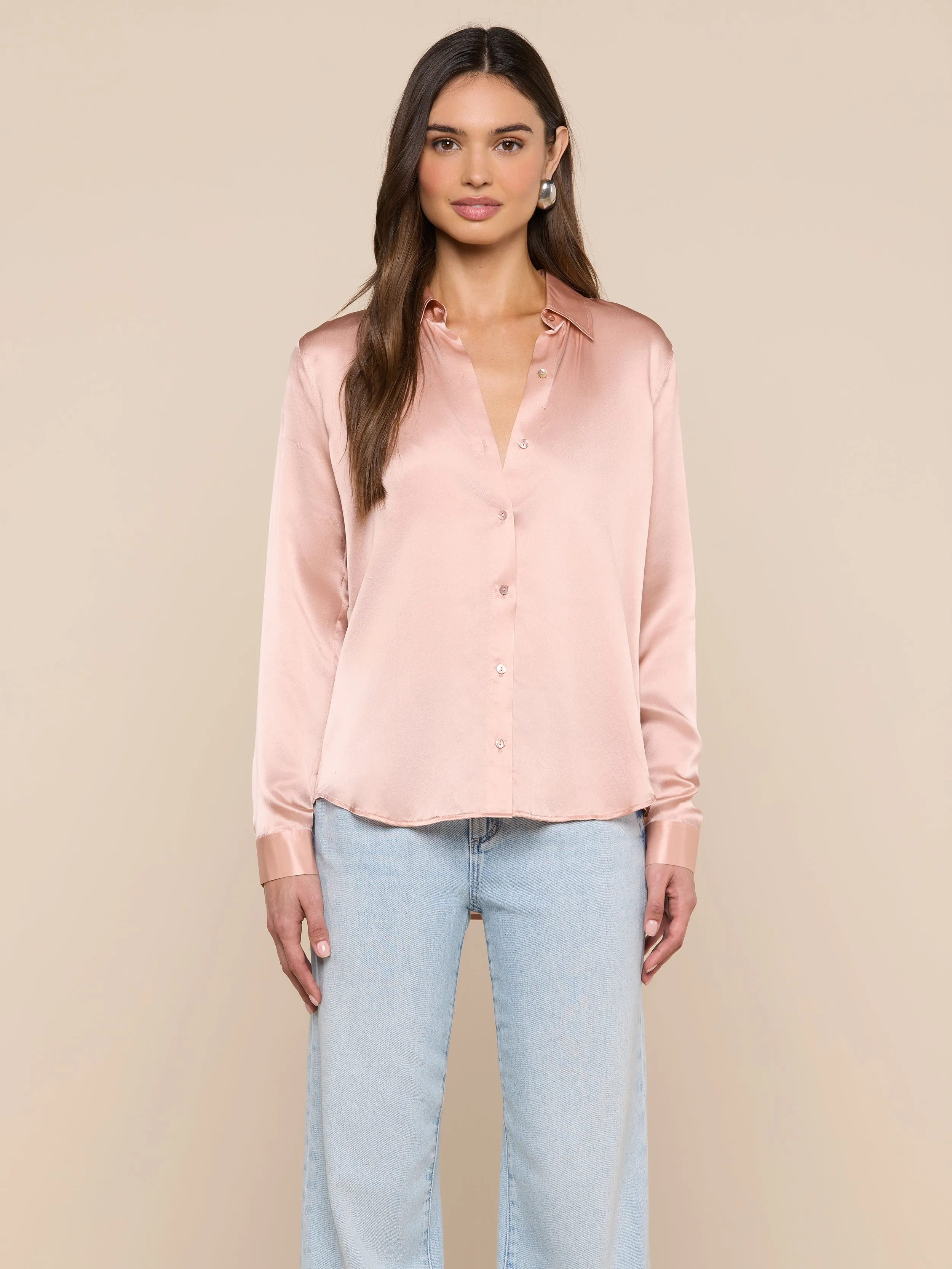 Tyler Silk Blouse sold by L'AGENCE product image thumbnail 2