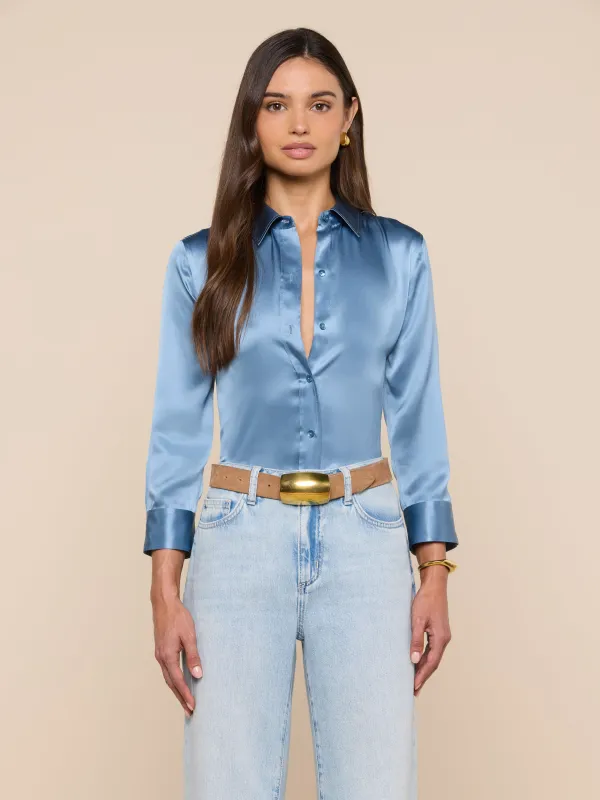 Dani Silk Blouse made by L'AGENCE