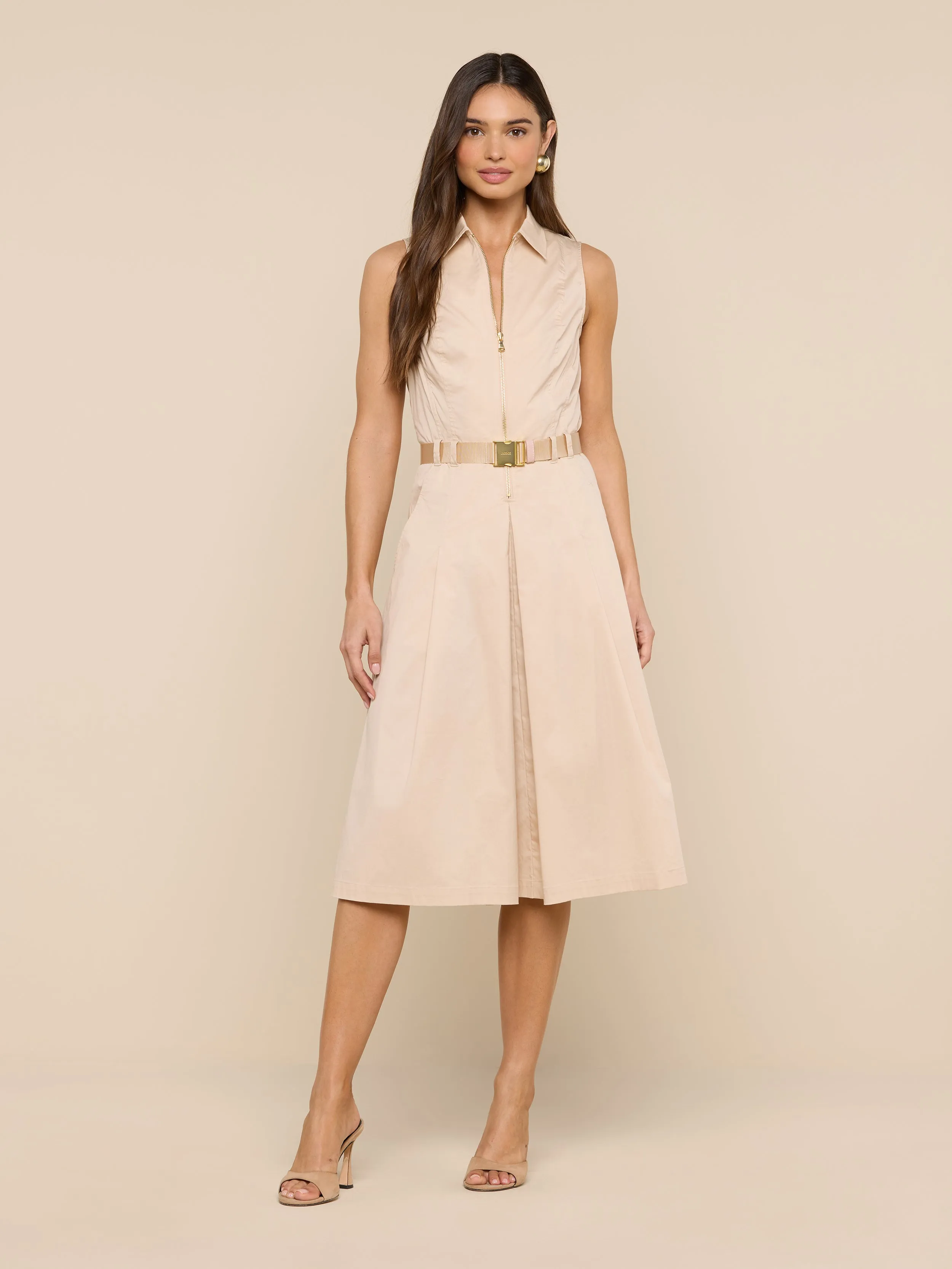 Kylo Poplin Shirt Dress sold by L'AGENCE product image thumbnail 2