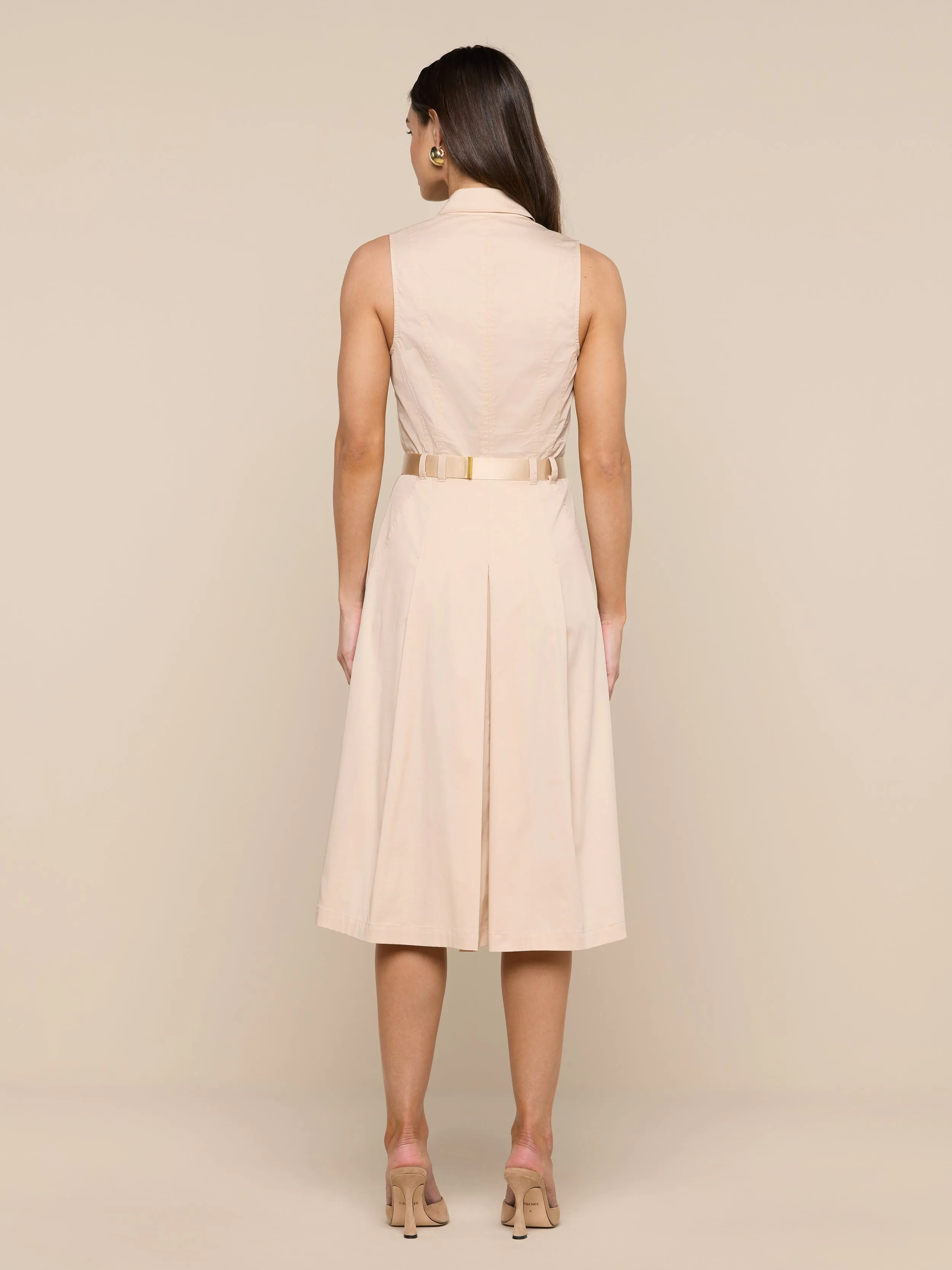 Kylo Poplin Shirt Dress sold by L'AGENCE product image thumbnail 4