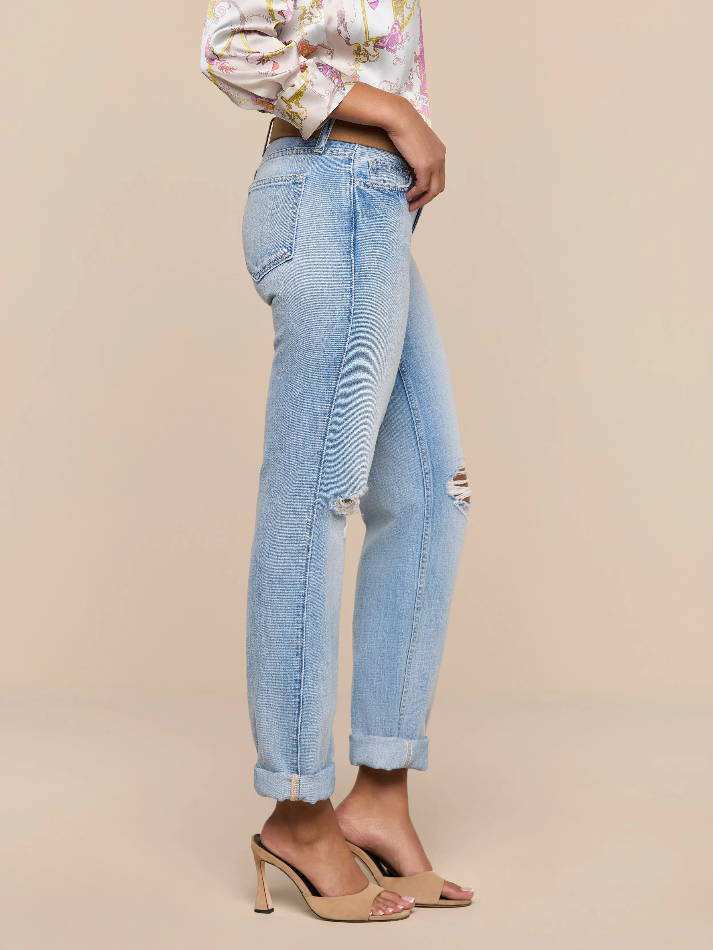 Ashby Low-Rise Slouch Jean sold by L'AGENCE product image thumbnail 3