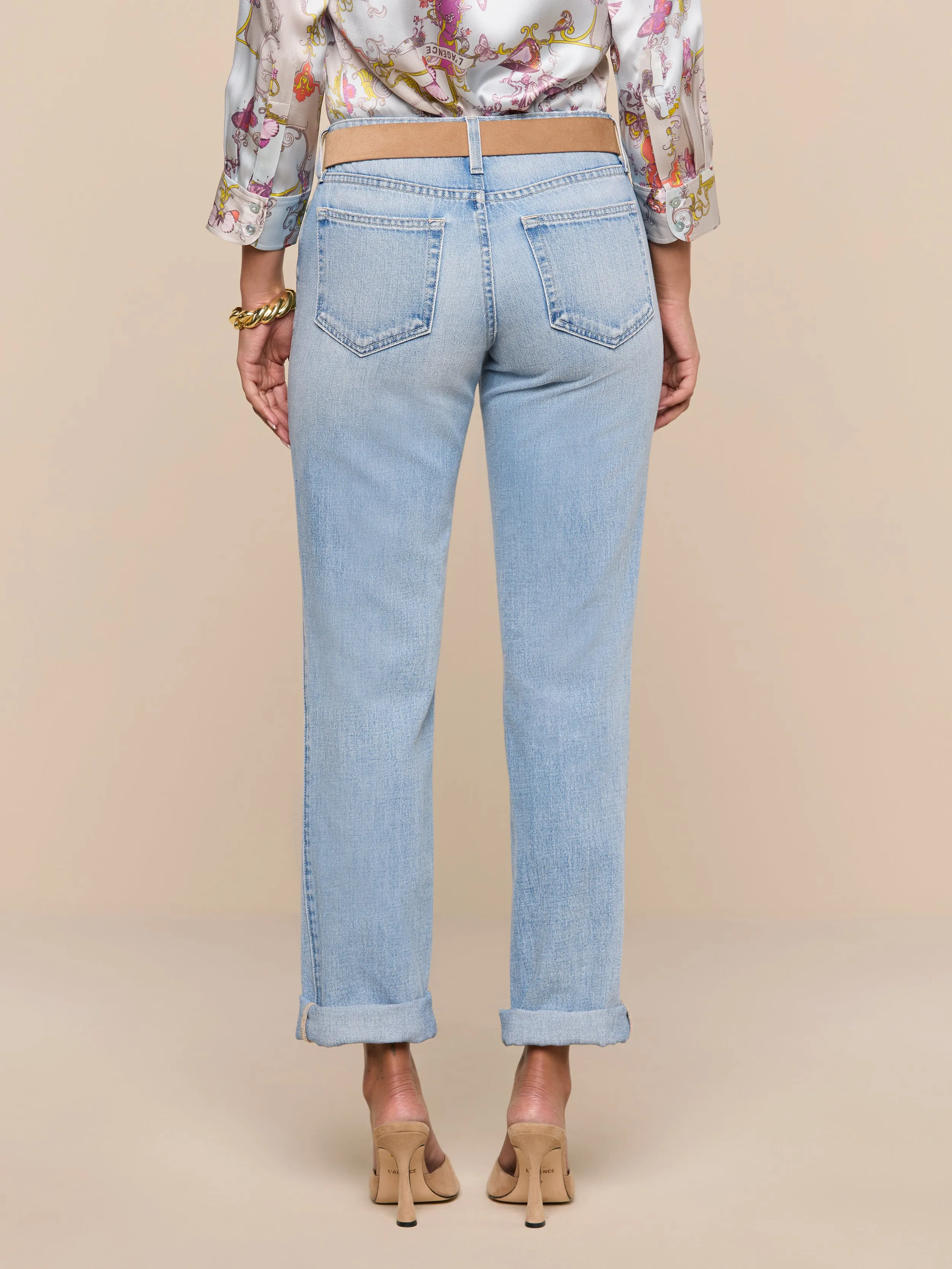 Ashby Low-Rise Slouch Jean sold by L'AGENCE product image thumbnail 4