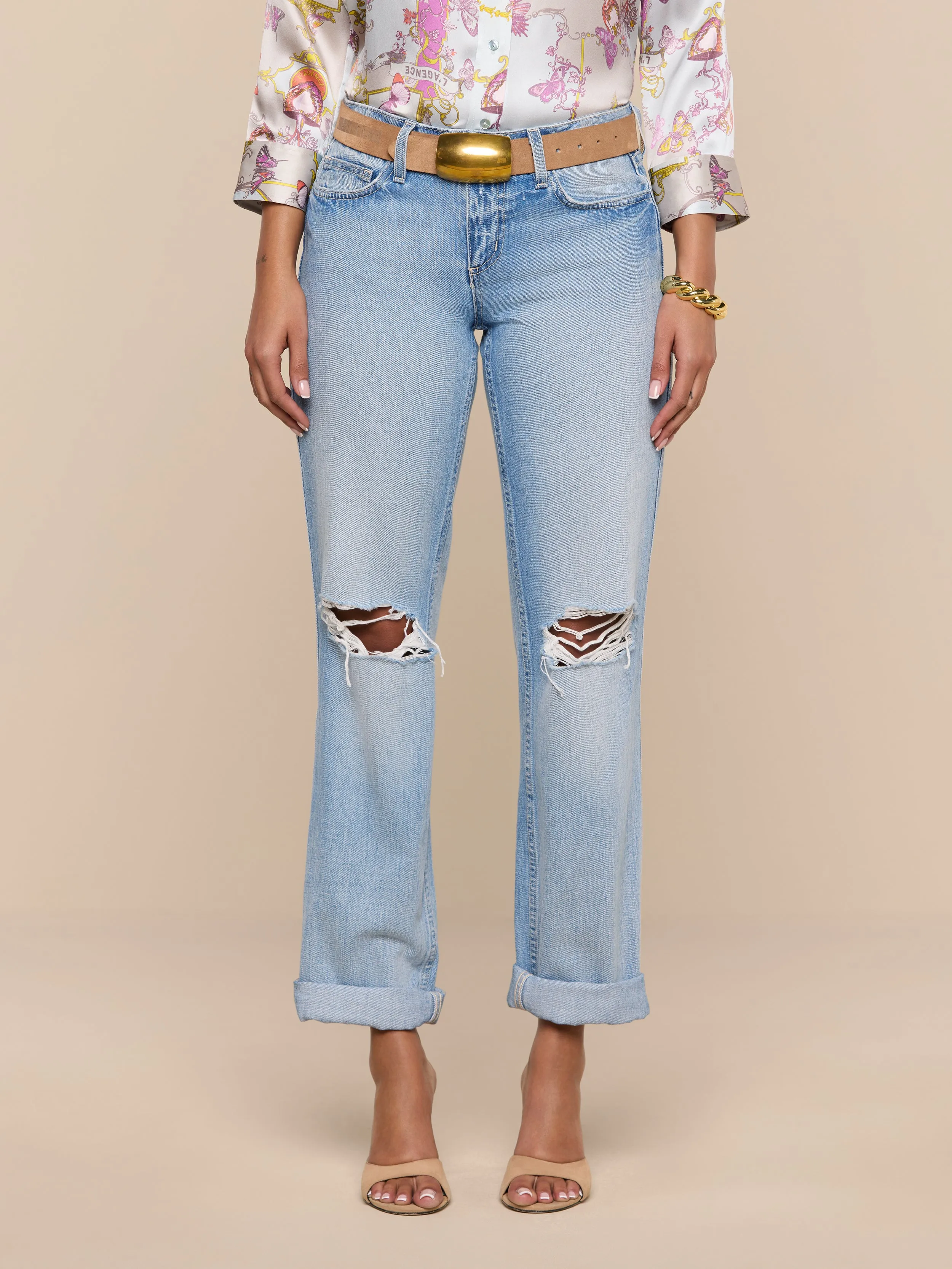 Ashby Low-Rise Slouch Jean sold by L'AGENCE product image thumbnail 2
