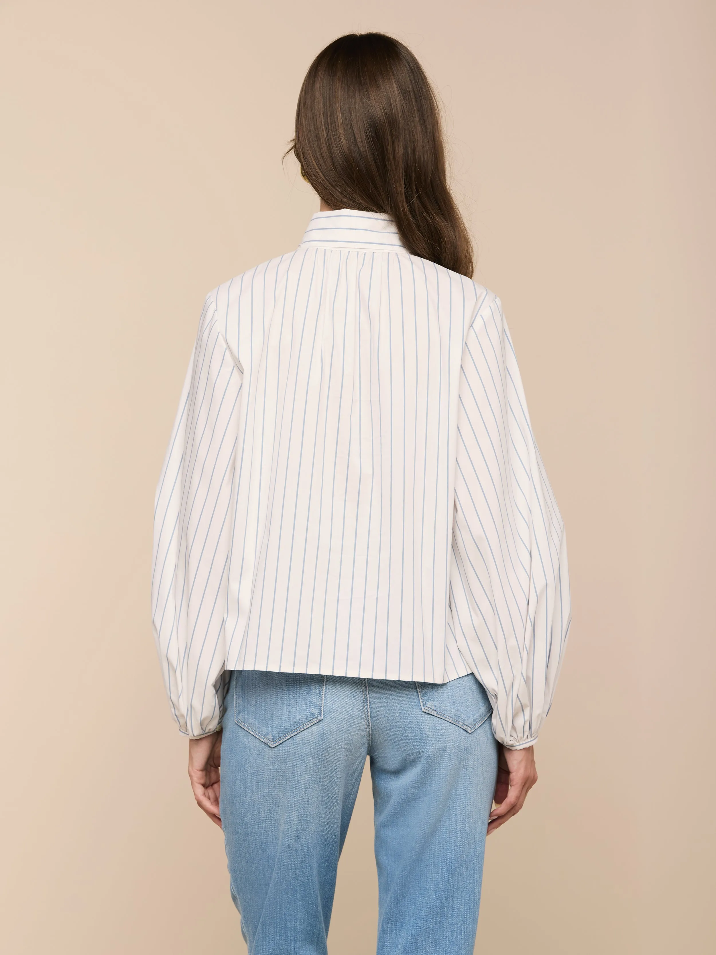Deon Tie-Neck Blouse sold by L'AGENCE product image thumbnail 5