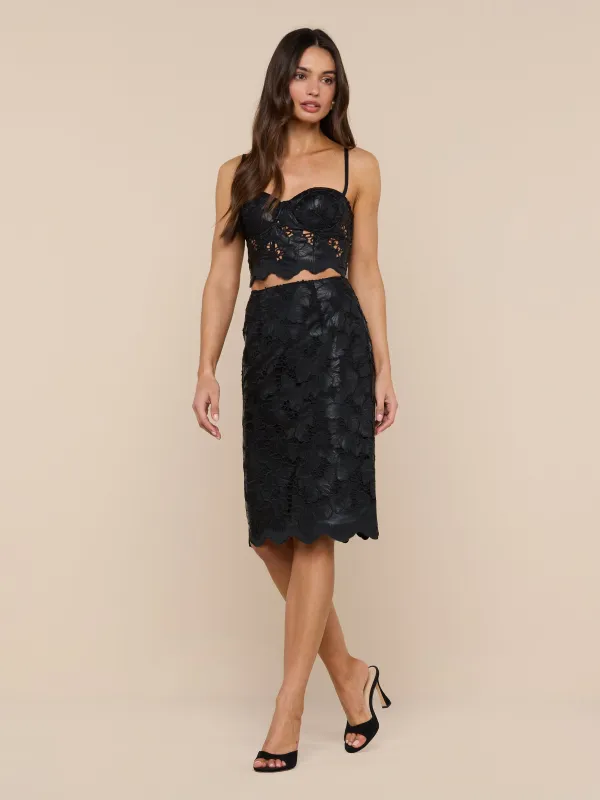 Royal Pencil Skirt made by L'AGENCE