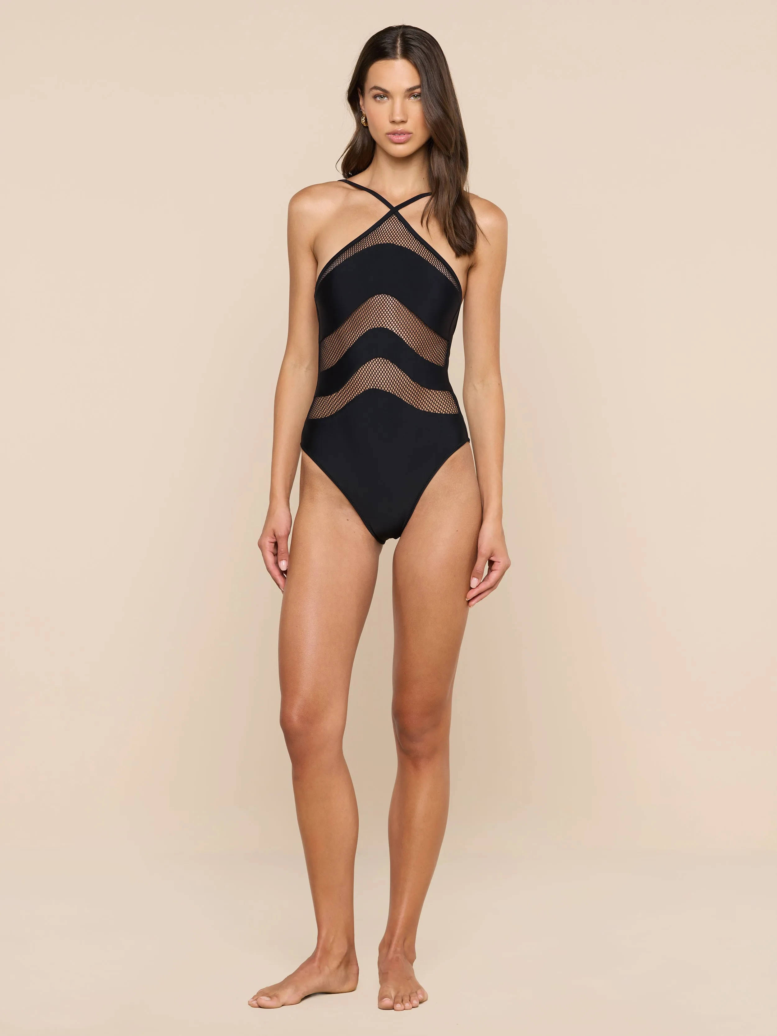Gabrielle One-Piece Swimsuit sold by L'AGENCE product image thumbnail 4