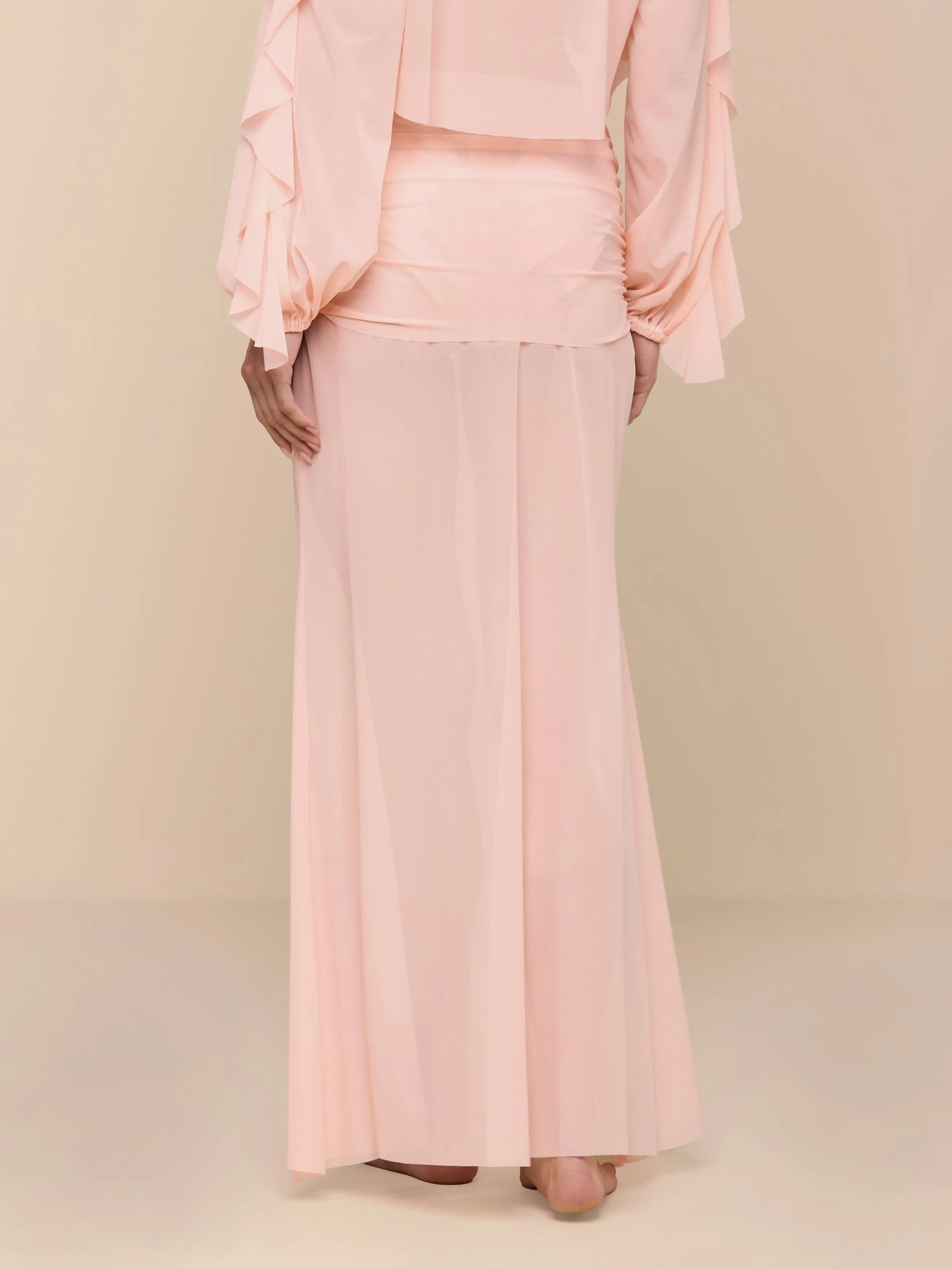Mahe Mesh Cover-Up Skirt sold by L'AGENCE product image thumbnail 5