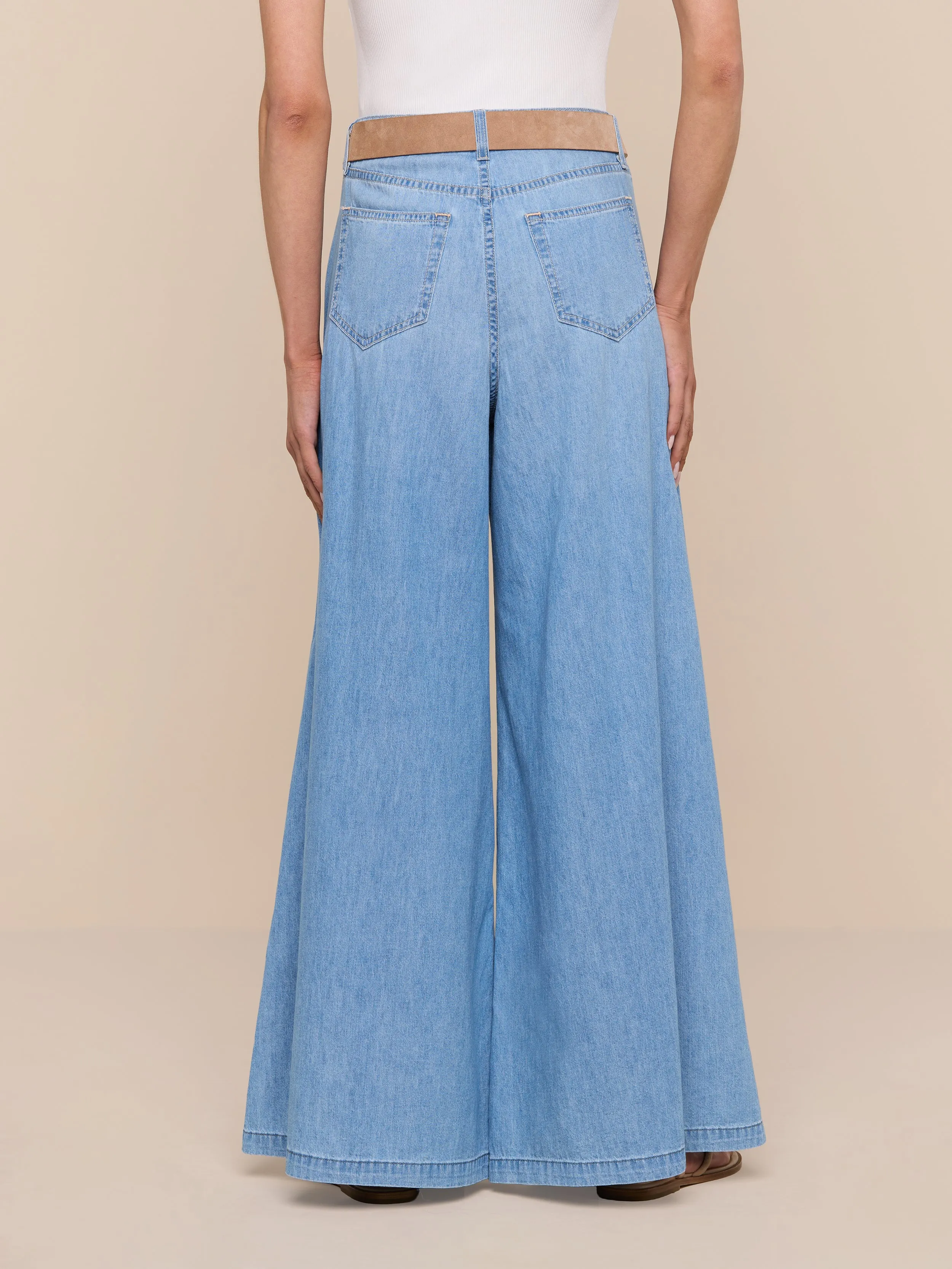 Dariela Wide-Leg Jean sold by L'AGENCE product image thumbnail 4