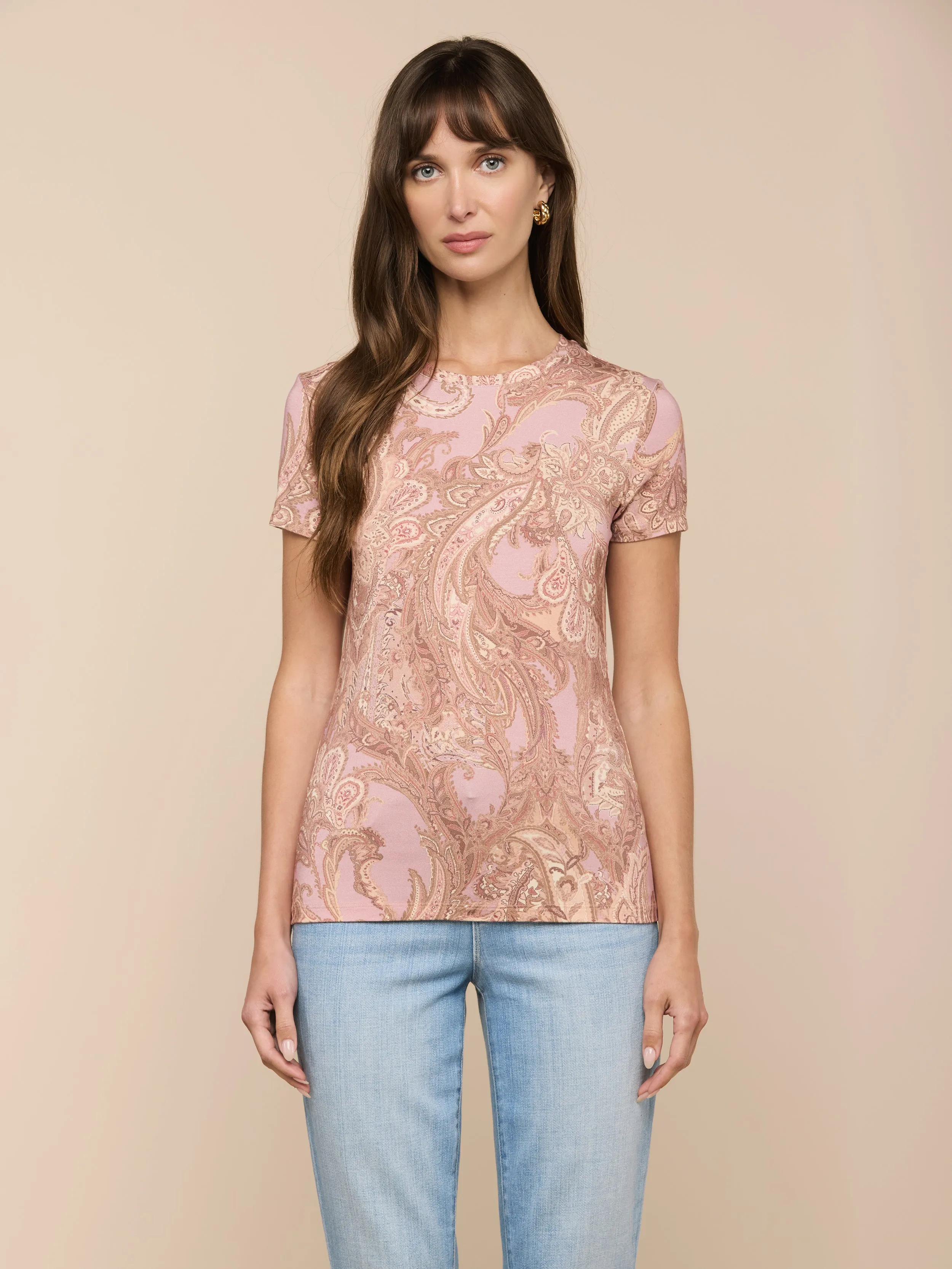 Ressi Fitted Tee sold by L'AGENCE product image thumbnail 2
