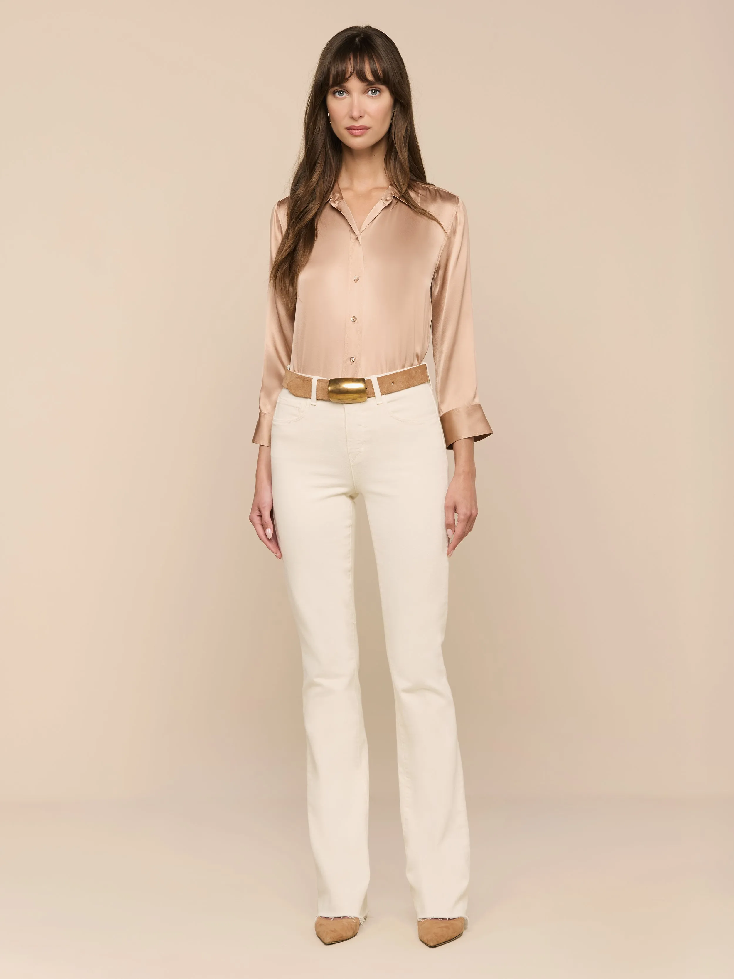 Dani Silk Blouse sold by L'AGENCE product image thumbnail 4