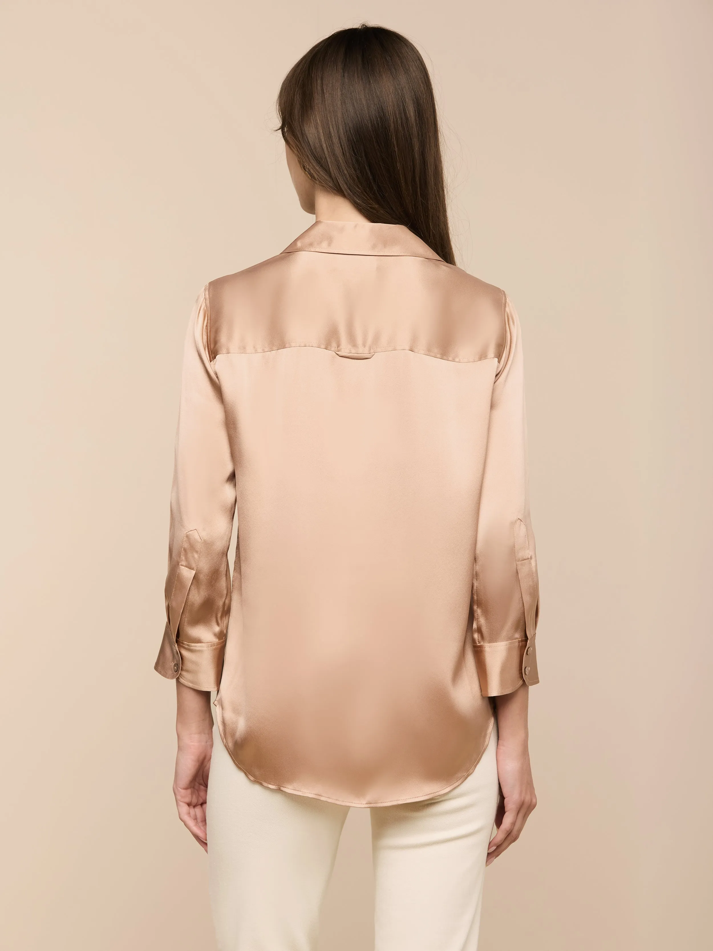 Dani Silk Blouse sold by L'AGENCE product image thumbnail 5
