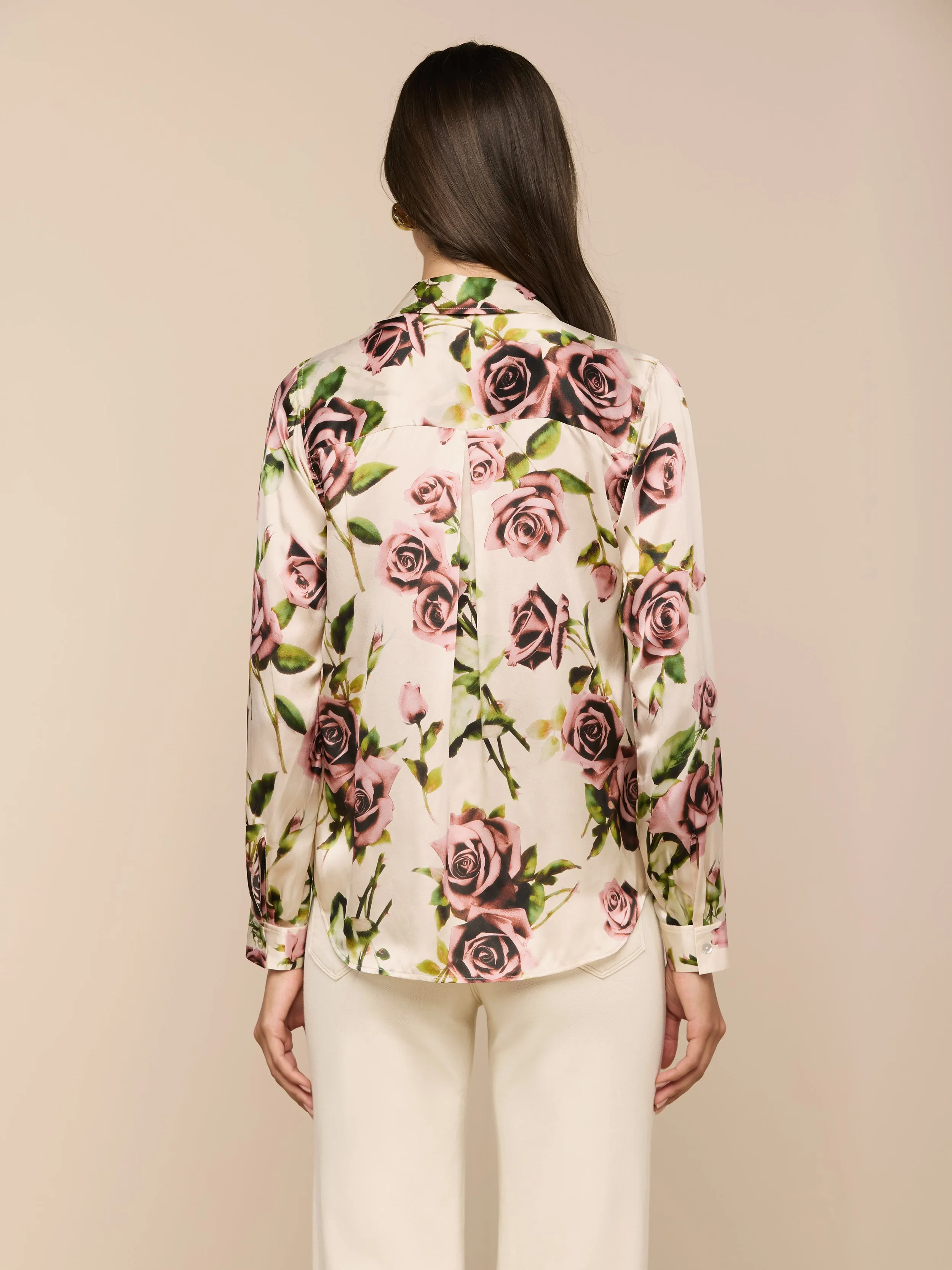 Tyler Silk Blouse sold by L'AGENCE product image thumbnail 5