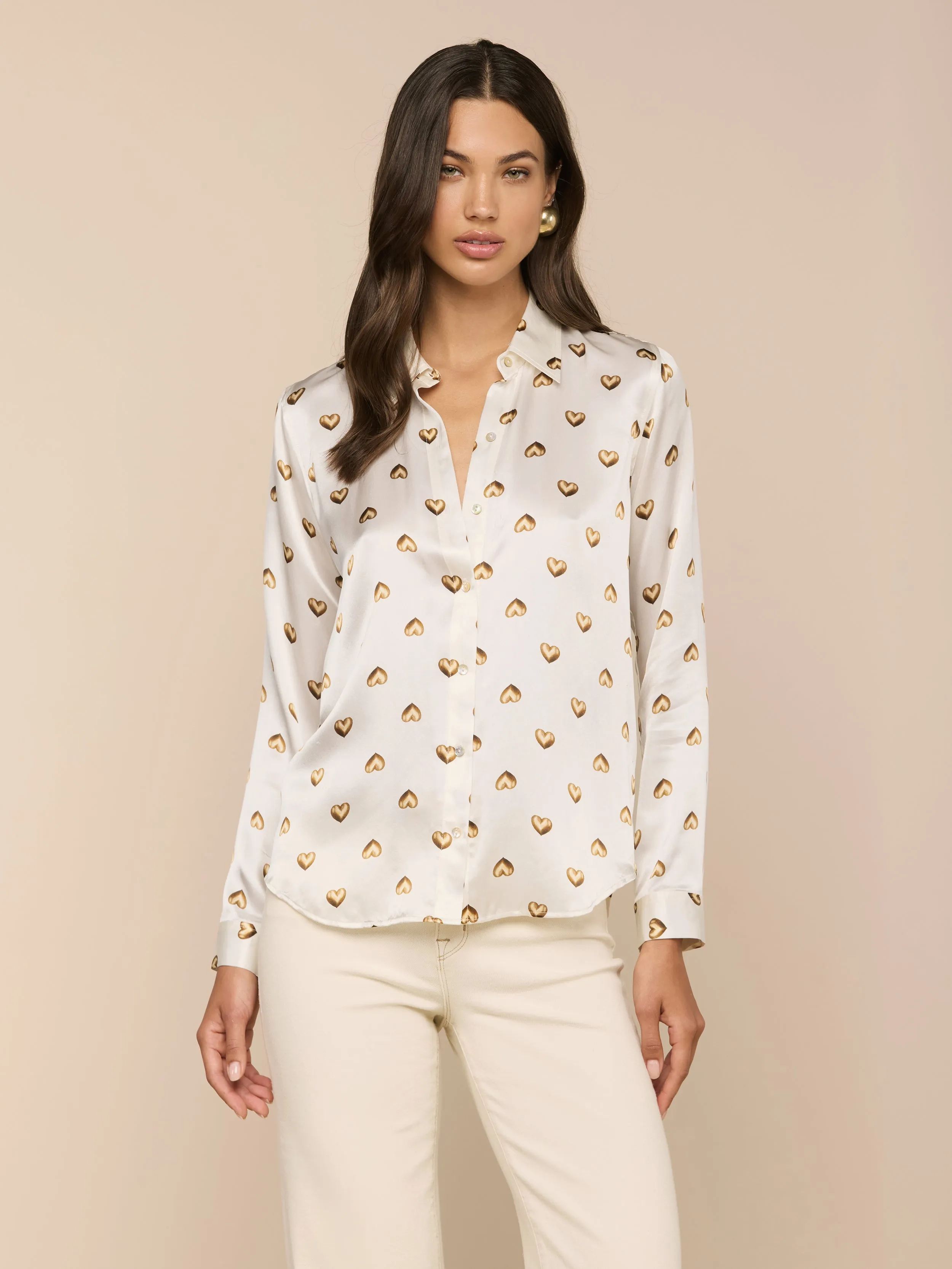 Tyler Silk Blouse sold by L'AGENCE product image thumbnail 2