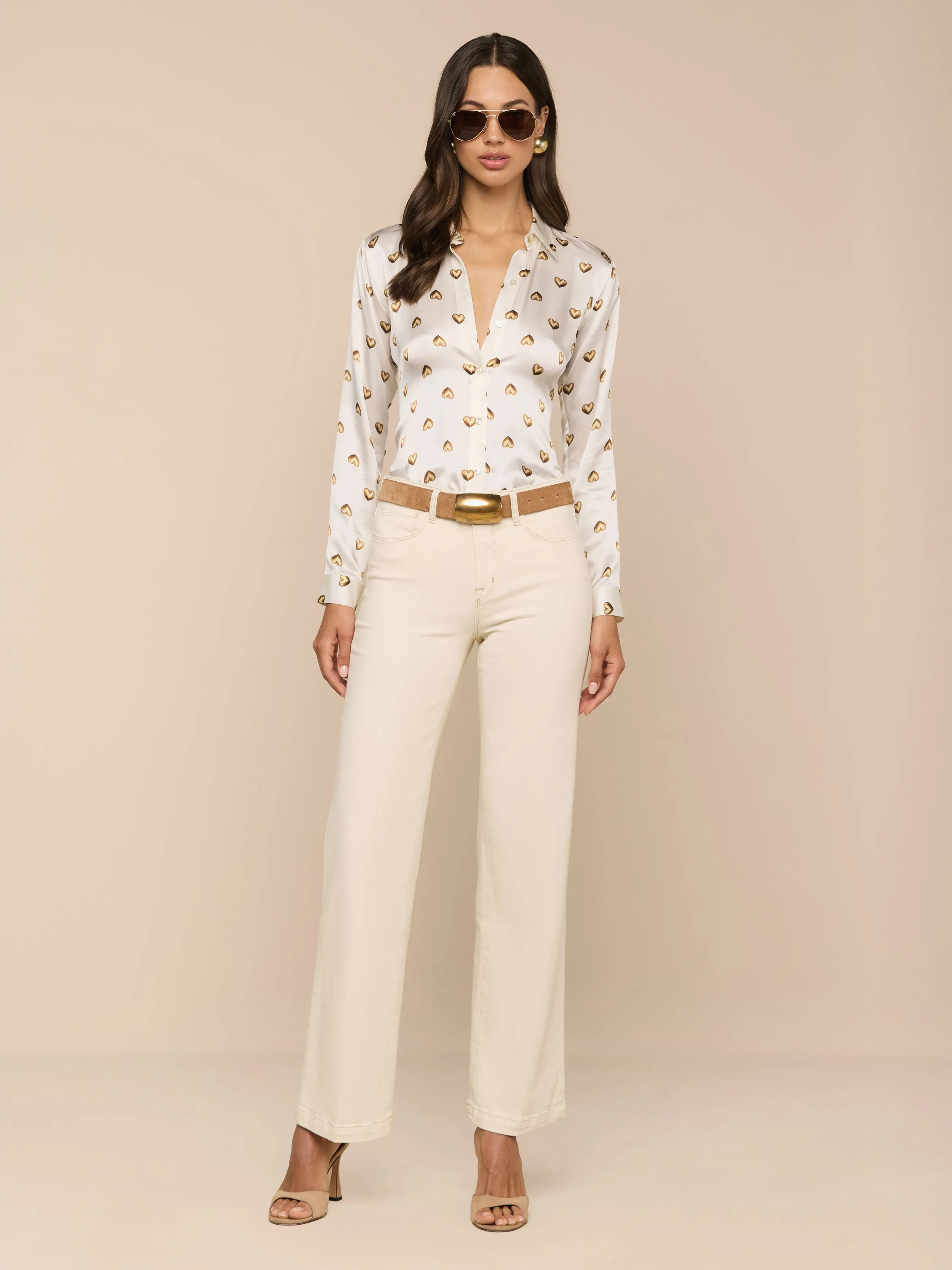 Tyler Silk Blouse sold by L'AGENCE product image thumbnail 4