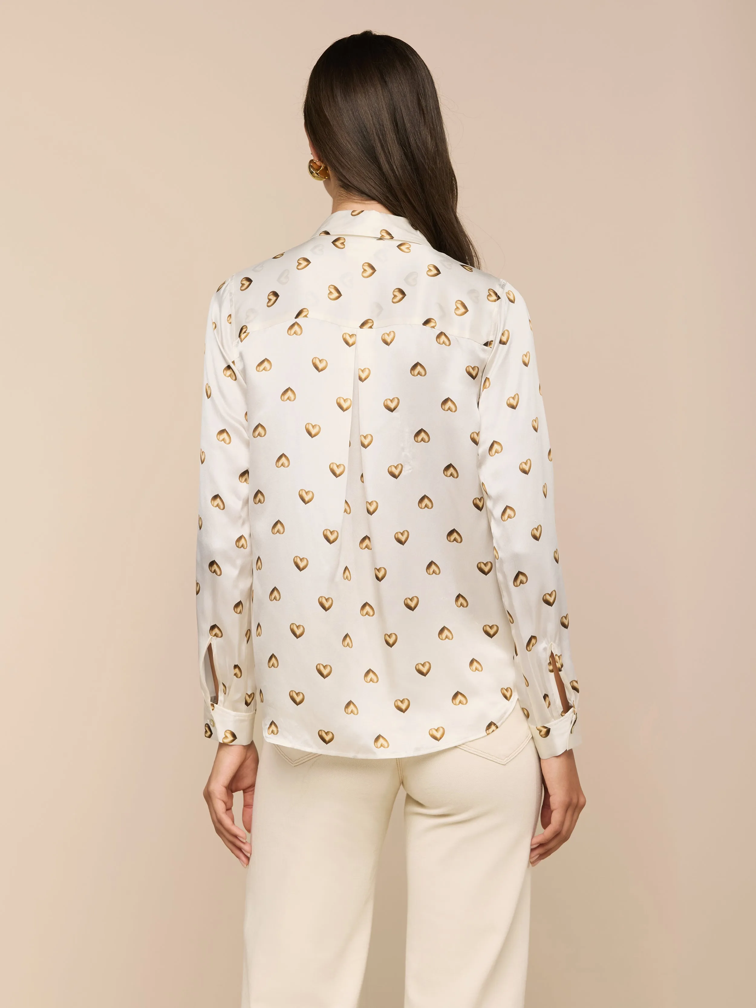 Tyler Silk Blouse sold by L'AGENCE product image thumbnail 5