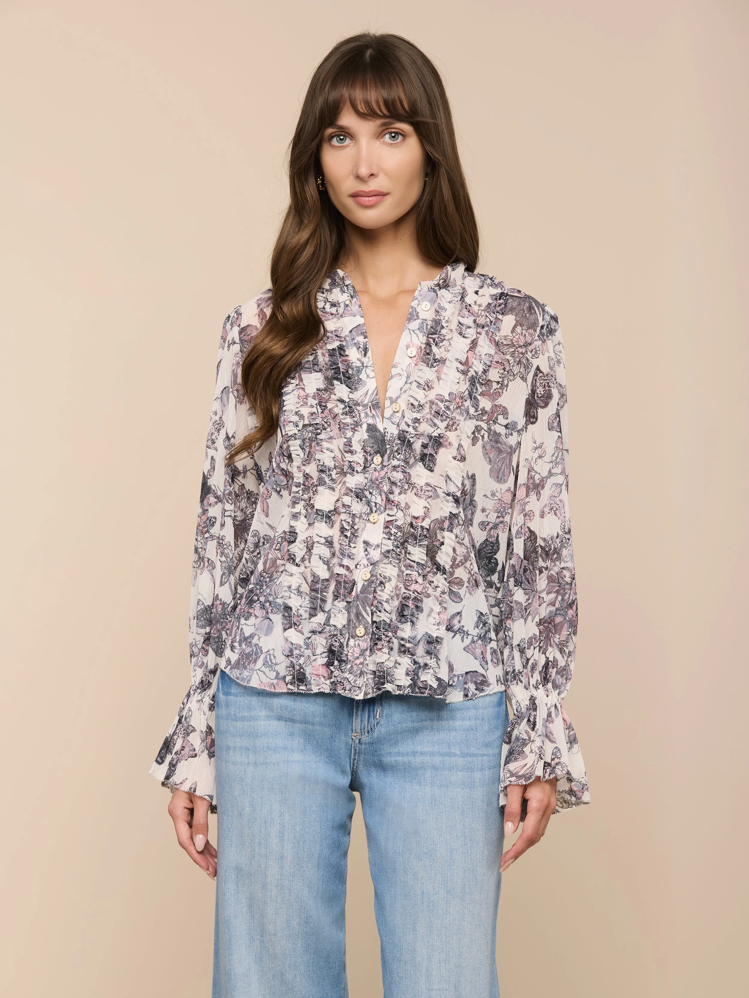 Eunice Blouse sold by L'AGENCE product image thumbnail 2