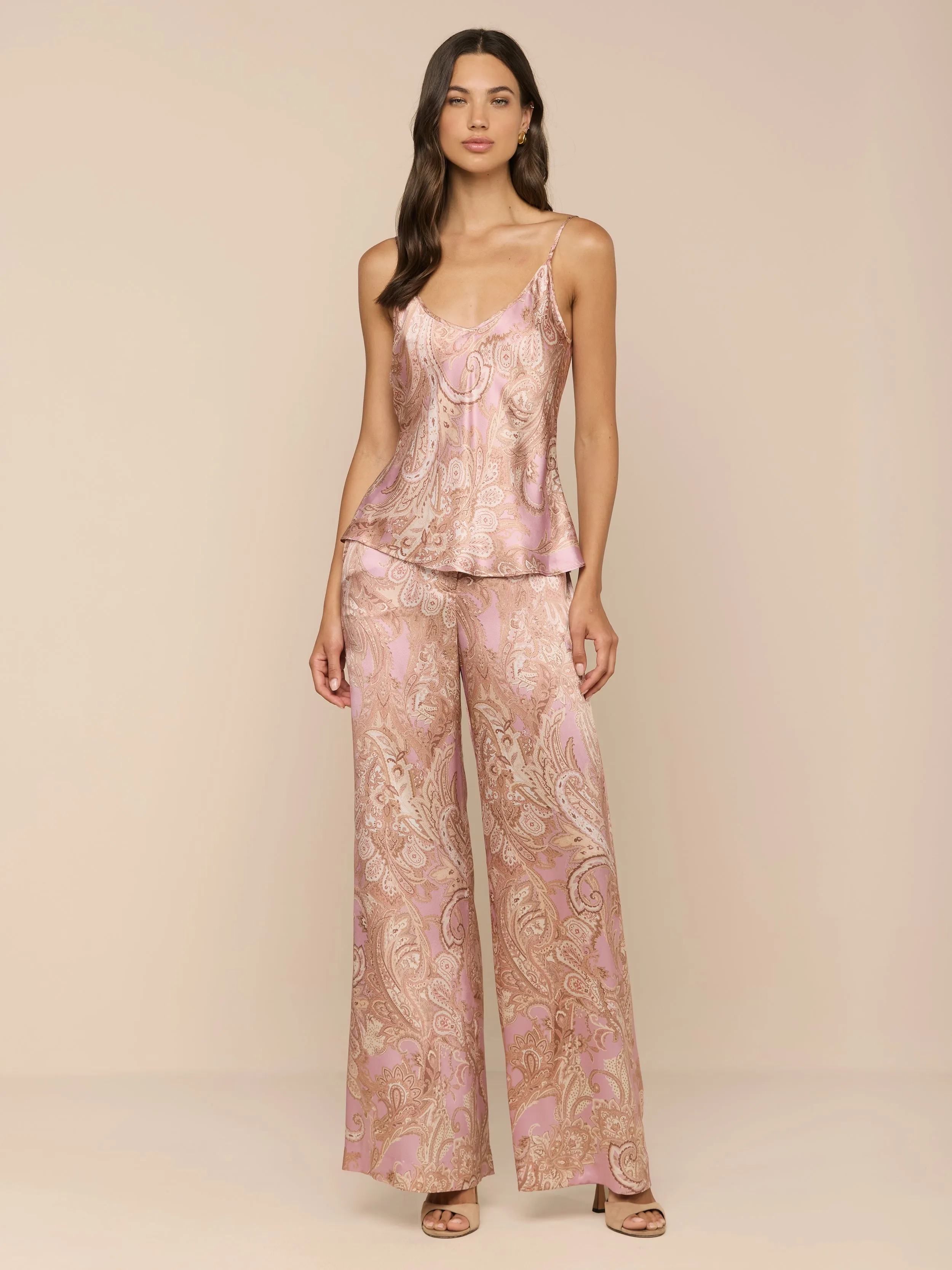 Lexi Silk Camisole sold by L'AGENCE product image thumbnail 4