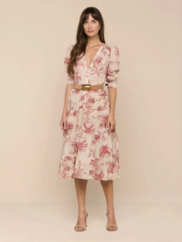 Serafine Midi Dress made by L'AGENCE