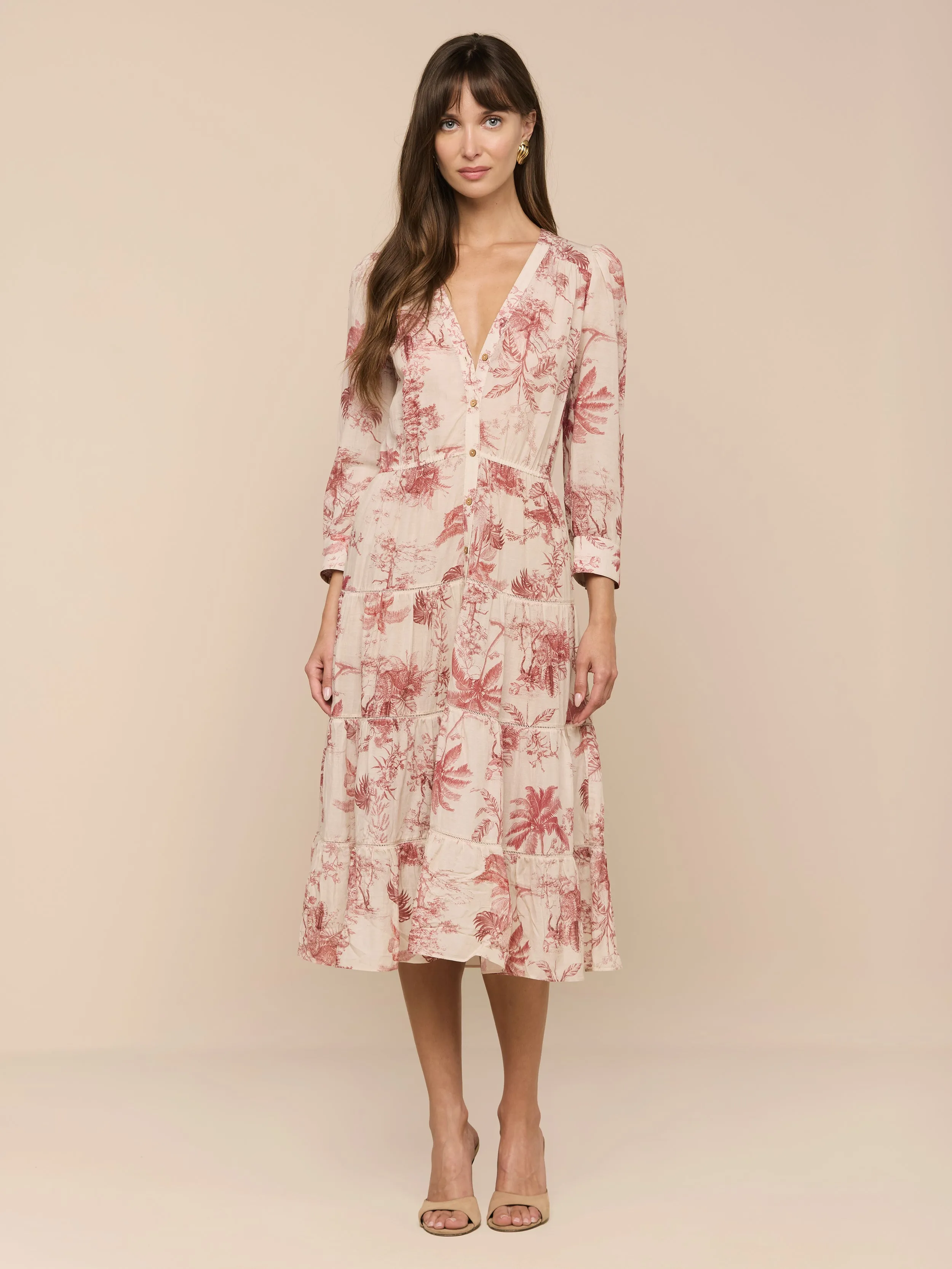 Serafine Midi Dress sold by L'AGENCE product image thumbnail 2