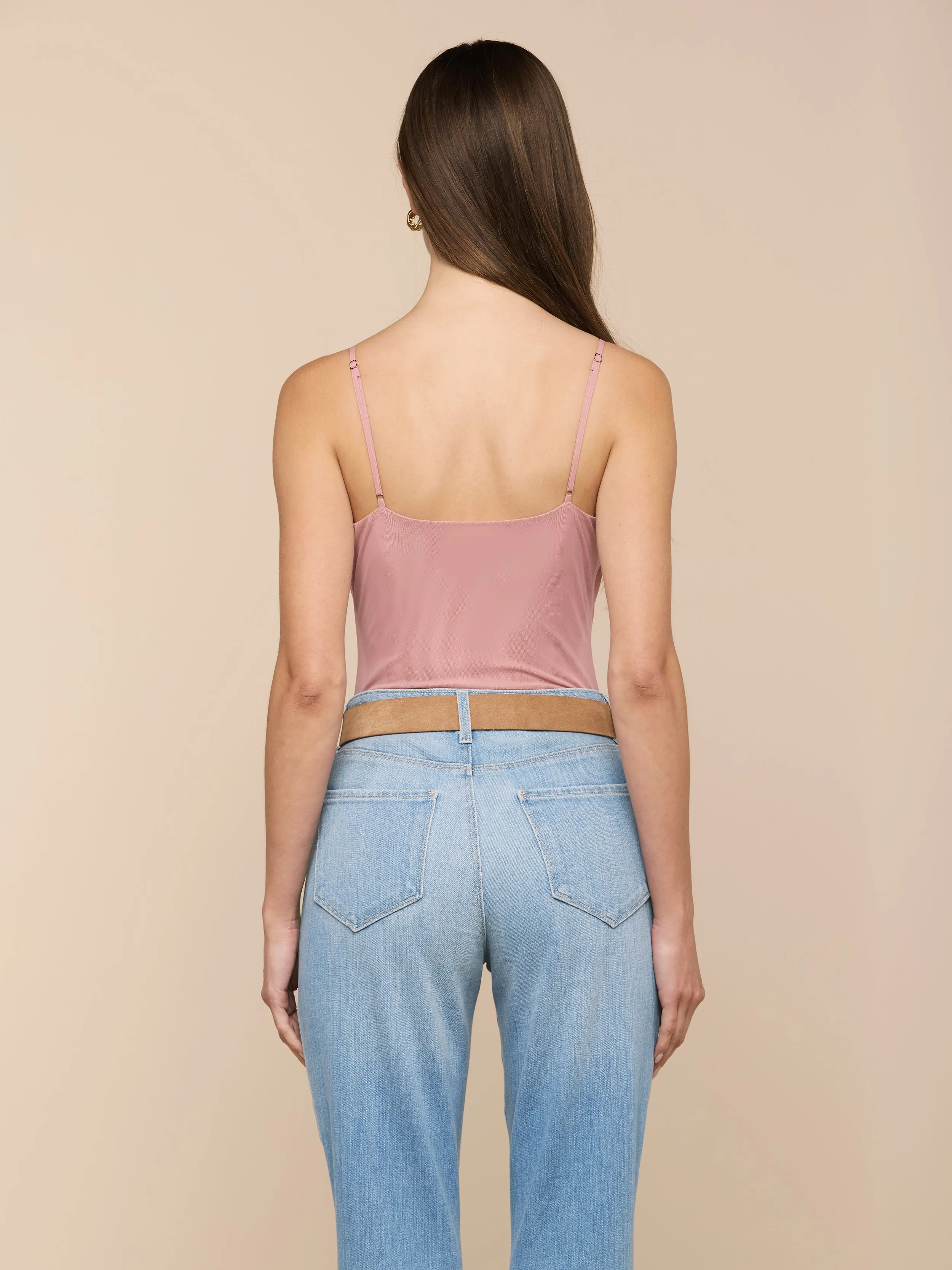 Gelina Mesh Bodysuit sold by L'AGENCE product image thumbnail 5