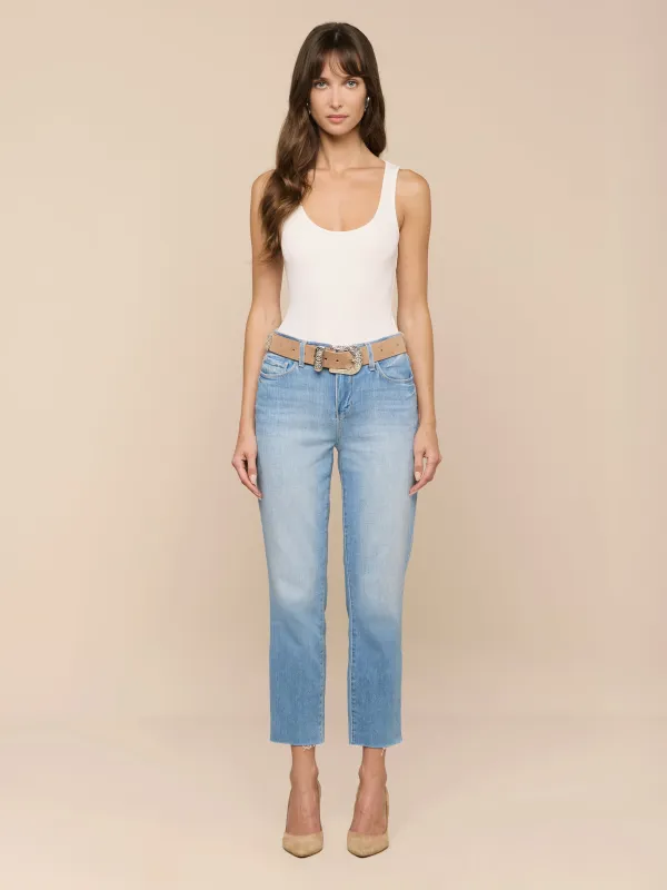 Sada Cropped Slim-Leg Jean made by L'AGENCE