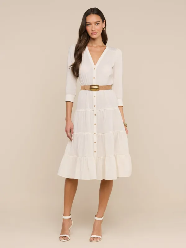 Serafine Midi Dress made by L'AGENCE