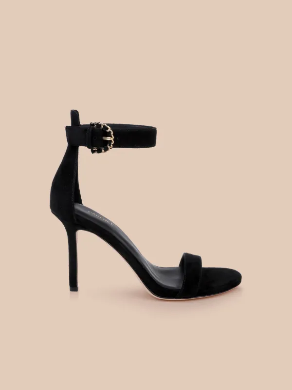 Gisele Suede Sandal made by L'AGENCE