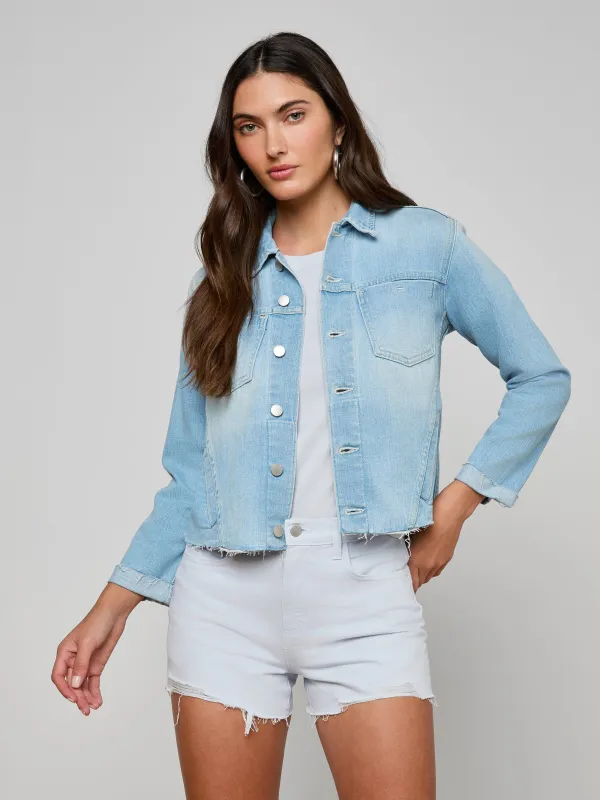 Janelle Jean Jacket made by L'AGENCE