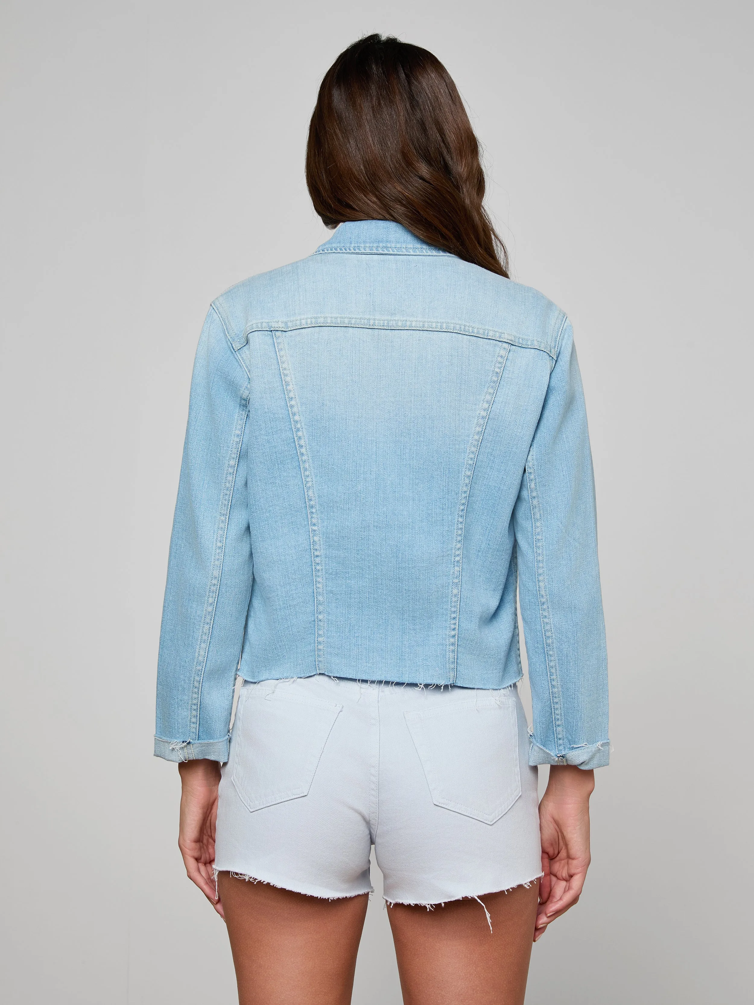 Janelle Jean Jacket sold by L'AGENCE product image thumbnail 4