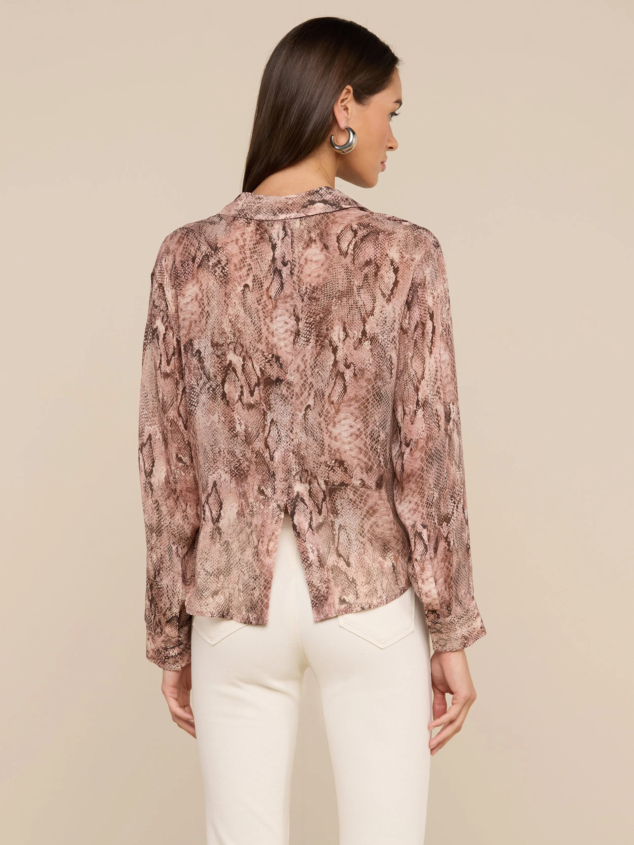 Cosette Shirt sold by L'AGENCE product image thumbnail 4