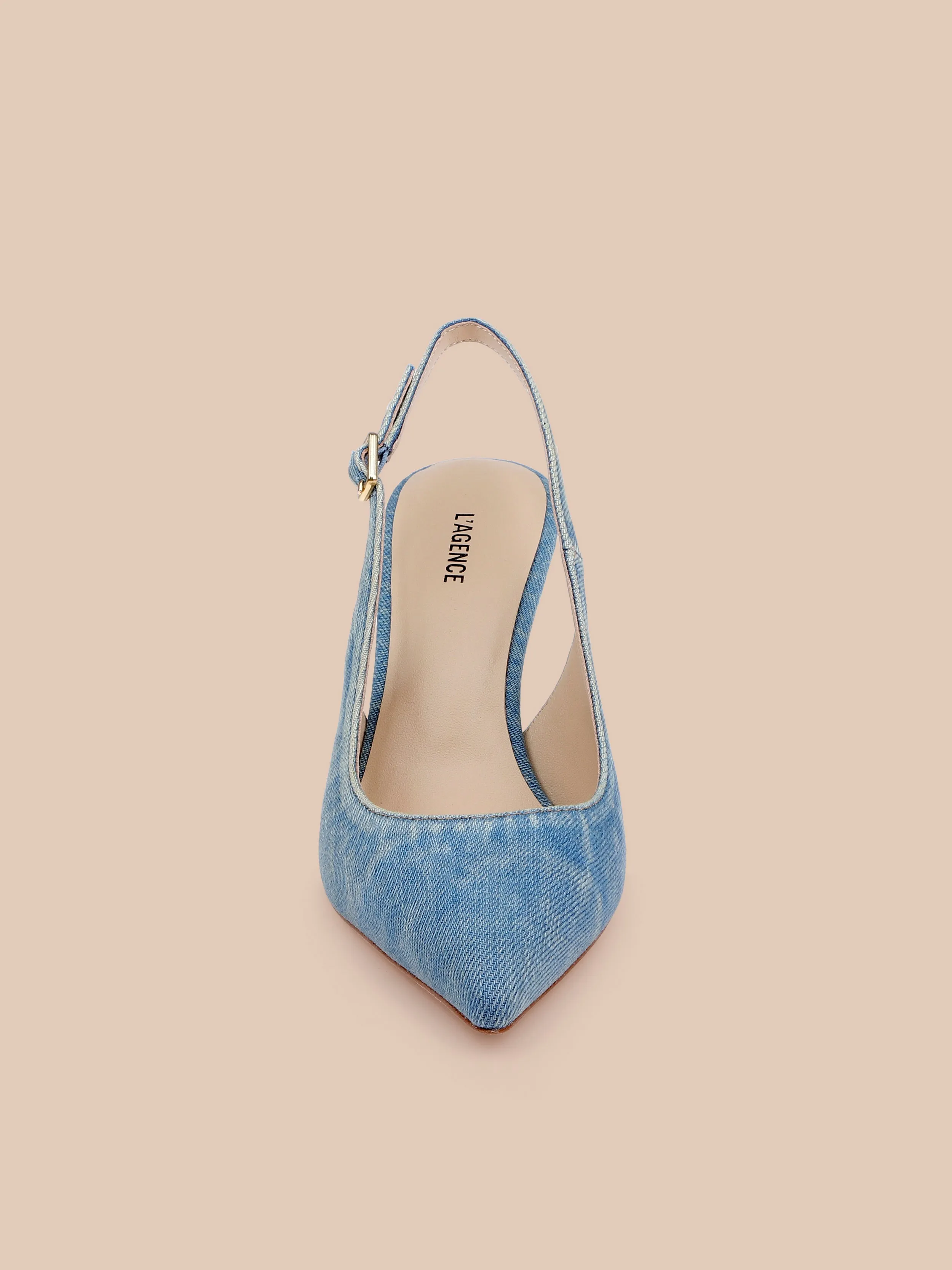 Vichy Slingback Pump sold by L'AGENCE product image thumbnail 3