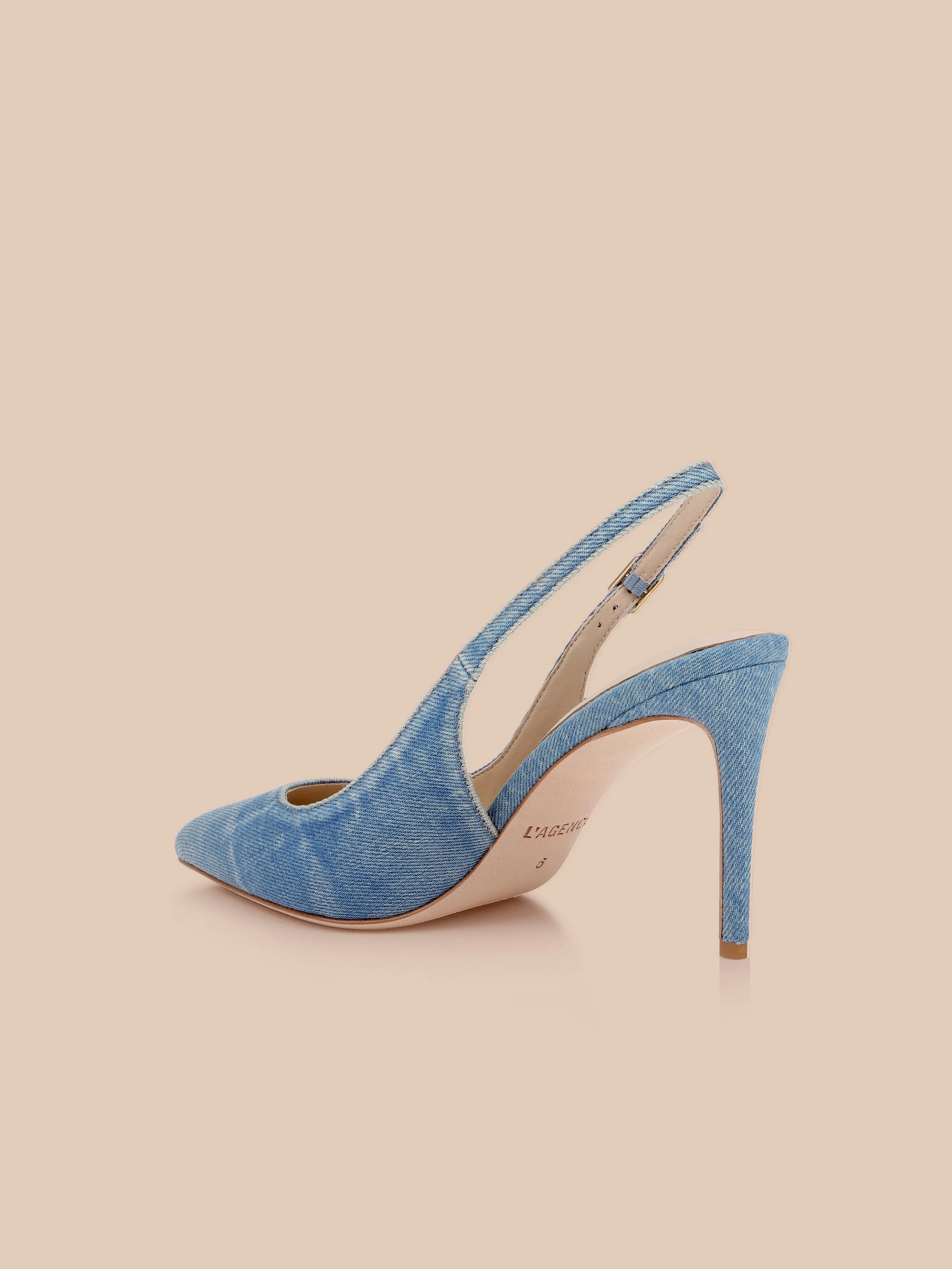 Vichy Slingback Pump sold by L'AGENCE product image thumbnail 5