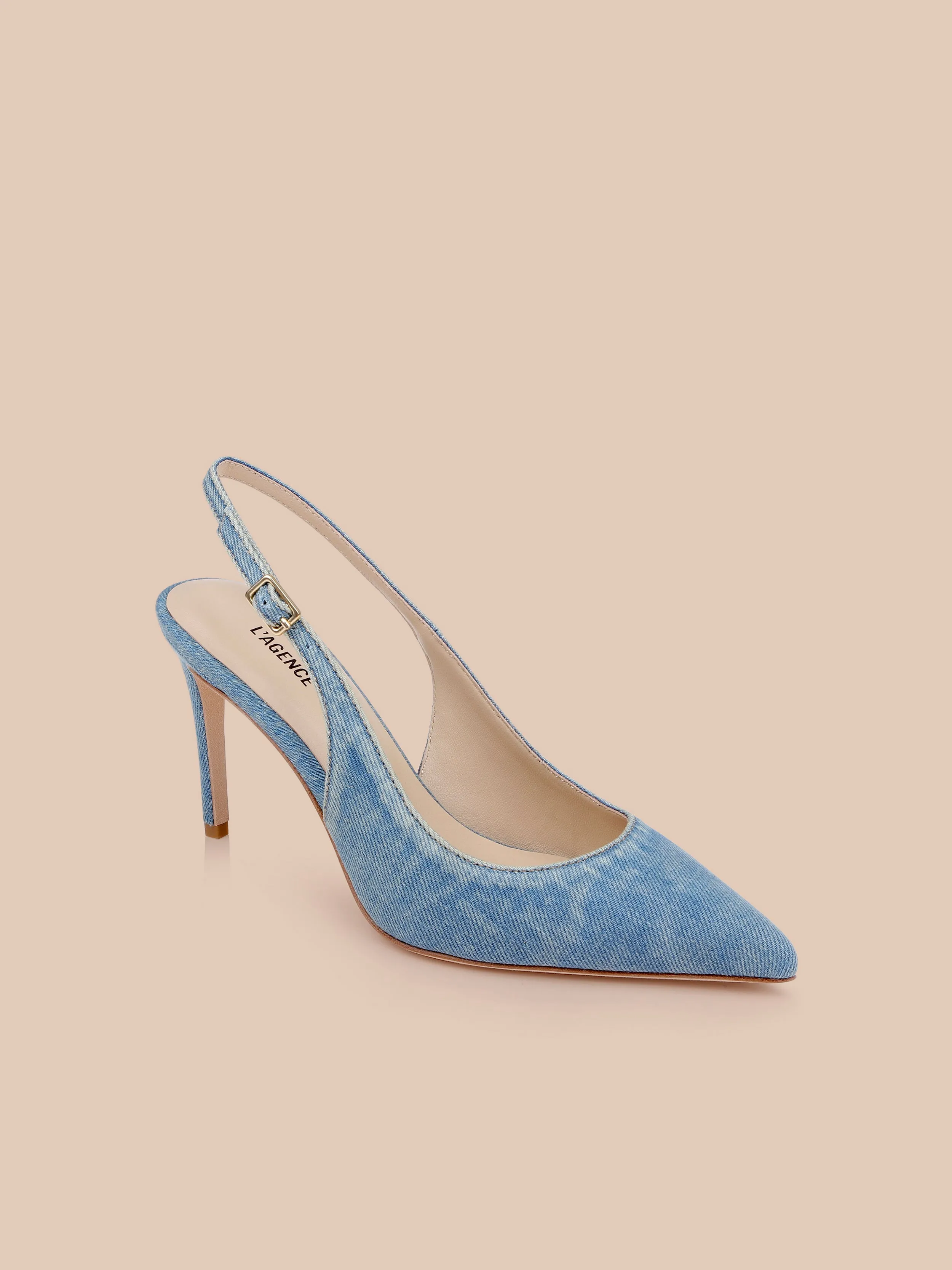 Vichy Slingback Pump sold by L'AGENCE product image thumbnail 2