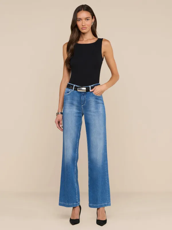 Scottie Wide-Leg Jean made by L'AGENCE