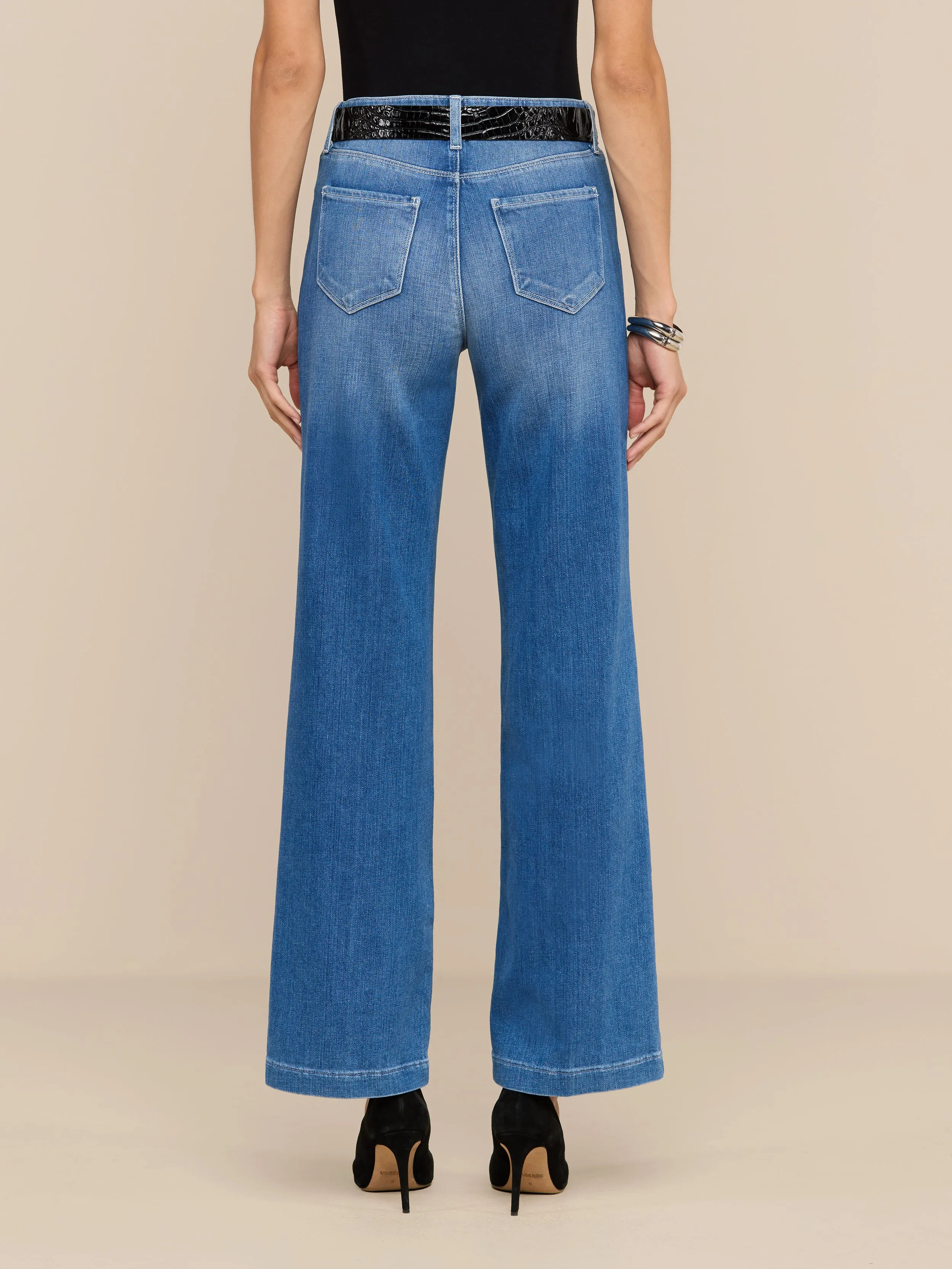 Scottie Wide-Leg Jean sold by L'AGENCE product image thumbnail 5