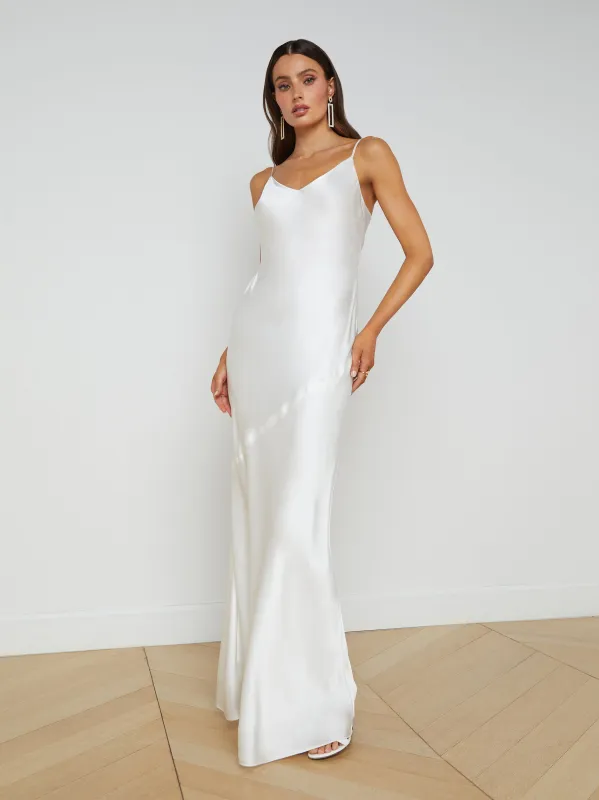 Serita Silk Gown made by L'AGENCE
