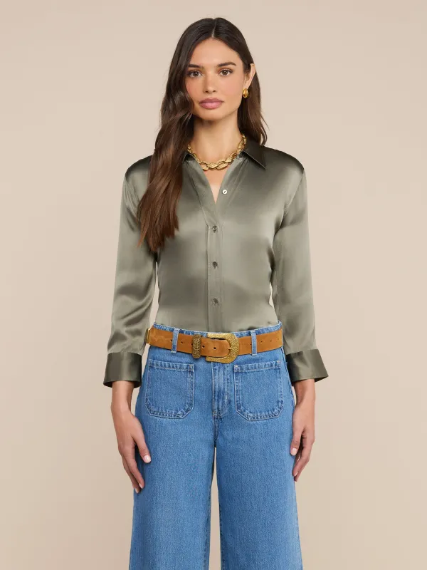 Dani Silk Blouse made by L'AGENCE