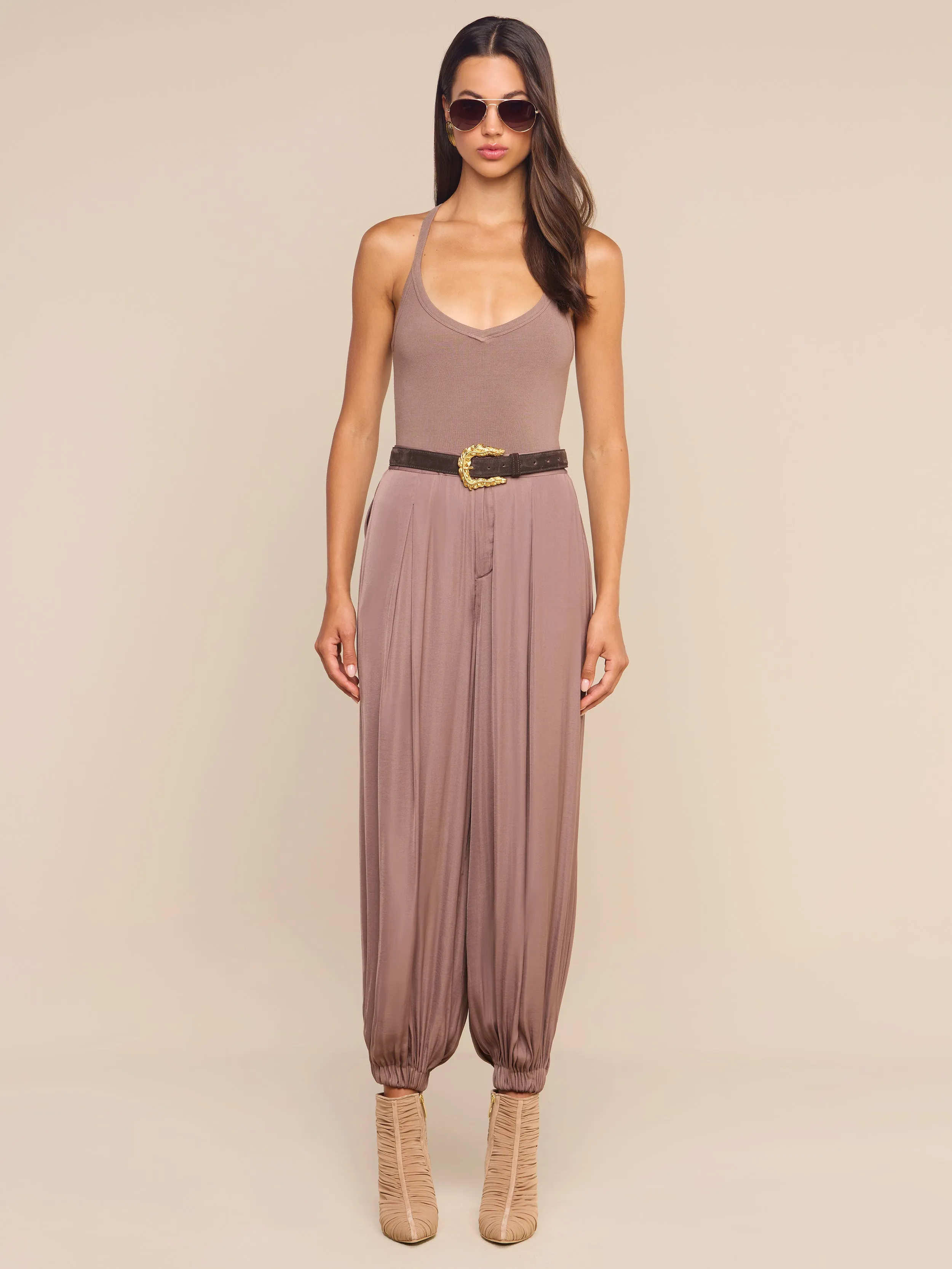 Wrenna Racerback Bodysuit sold by L'AGENCE product image thumbnail 5