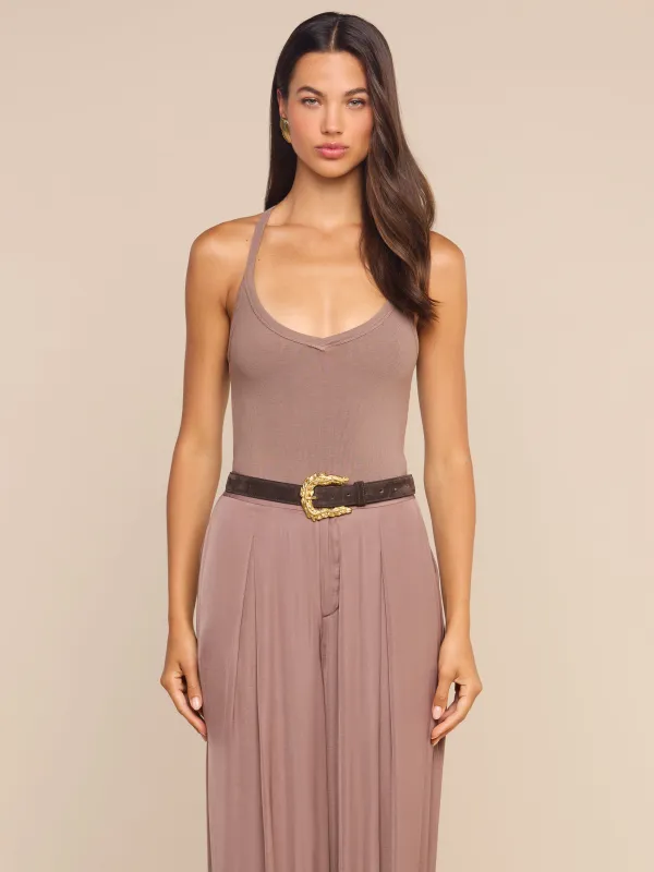Wrenna Racerback Bodysuit made by L'AGENCE