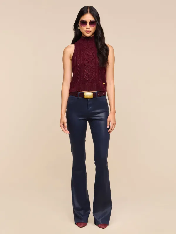 Marty Coated Flare Jean made by L'AGENCE