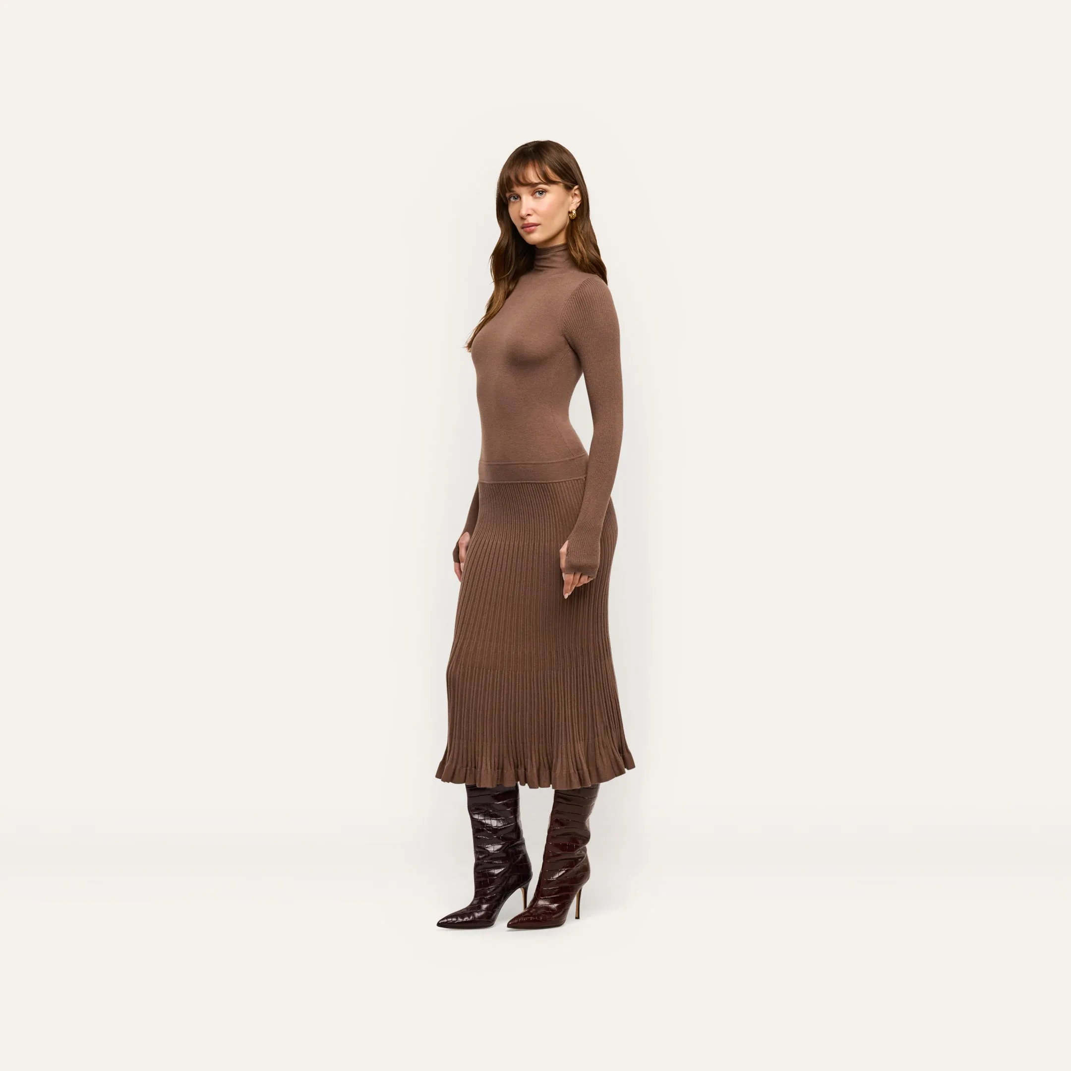 Solaire Knit Dress sold by L'AGENCE product image thumbnail 4