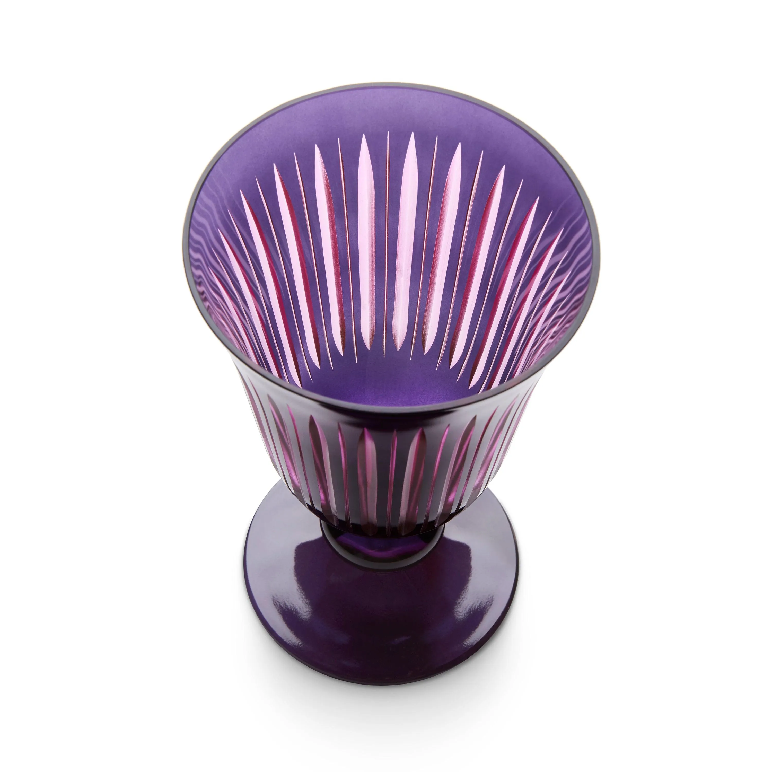 Prism Wine Glasses - Assorted (Set of 4) sold by L'Objet product image thumbnail 4