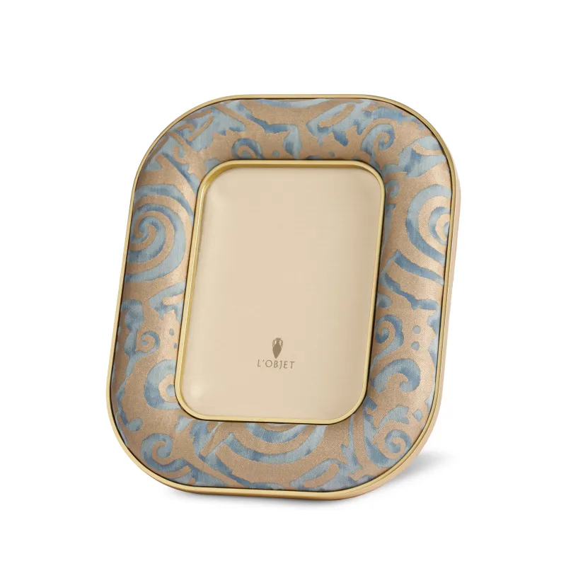 Fortuny Rue Jacob Frame - Maori Blue - 5x7 sold by L'Objet