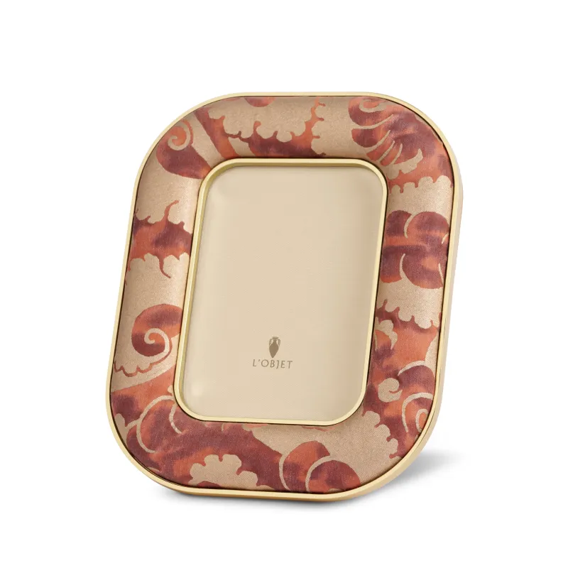 Fortuny Rue Jacob Frame - Laotze Oxblood Spice - 5x7 sold by L'Objet