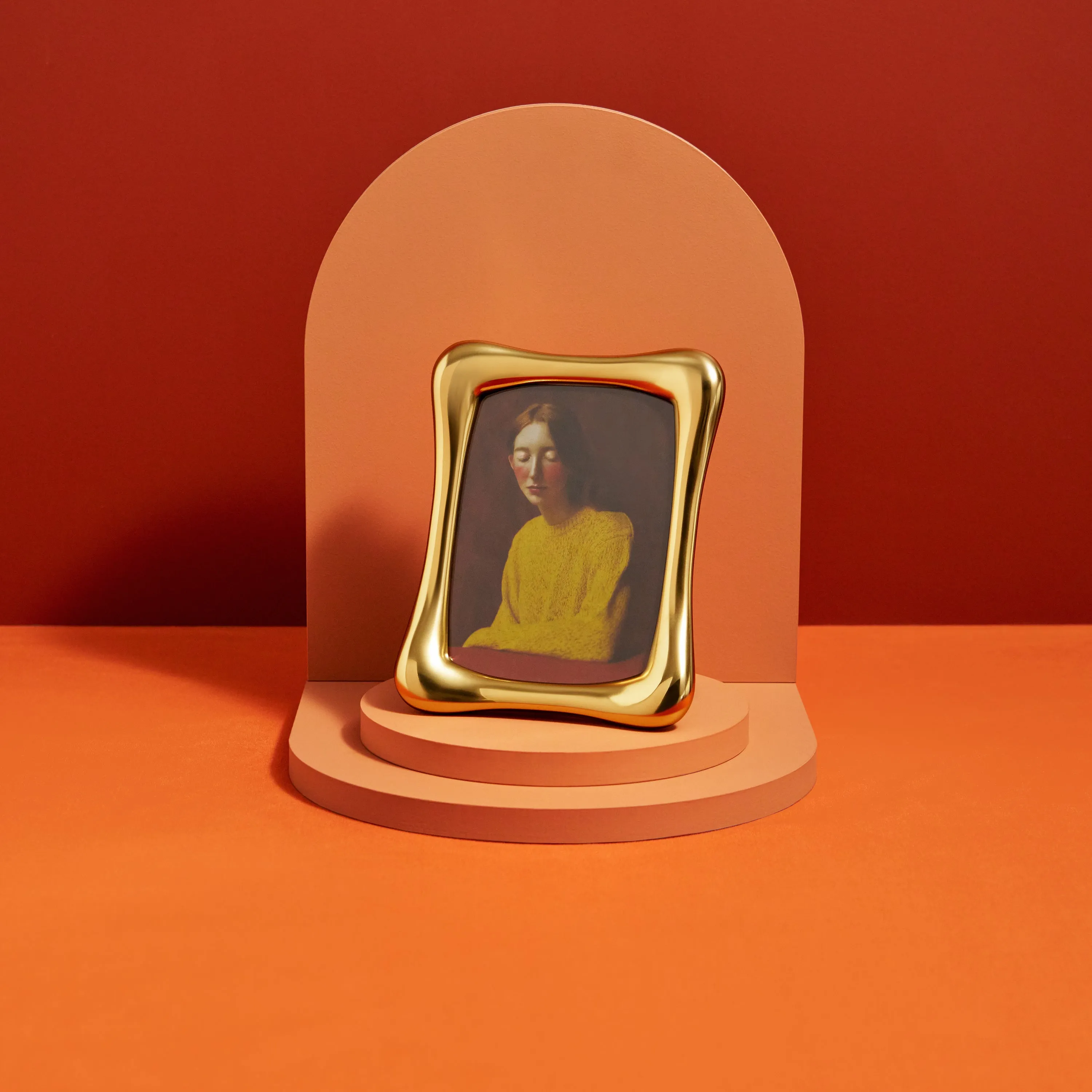 Anton Frame - Gold - 4x6" sold by L'Objet product image thumbnail 2